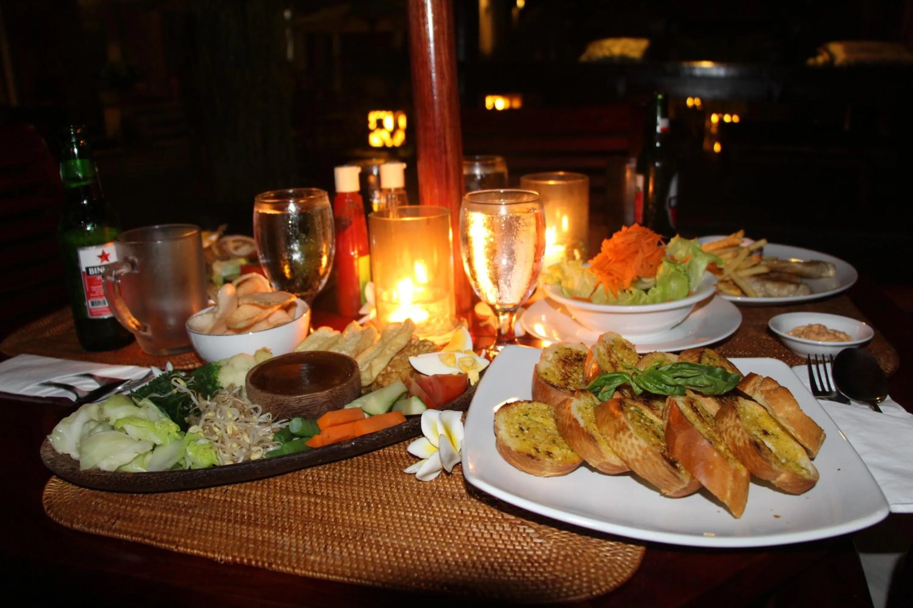 Food in Kubu Garden Suites & Villas Nusa Dua