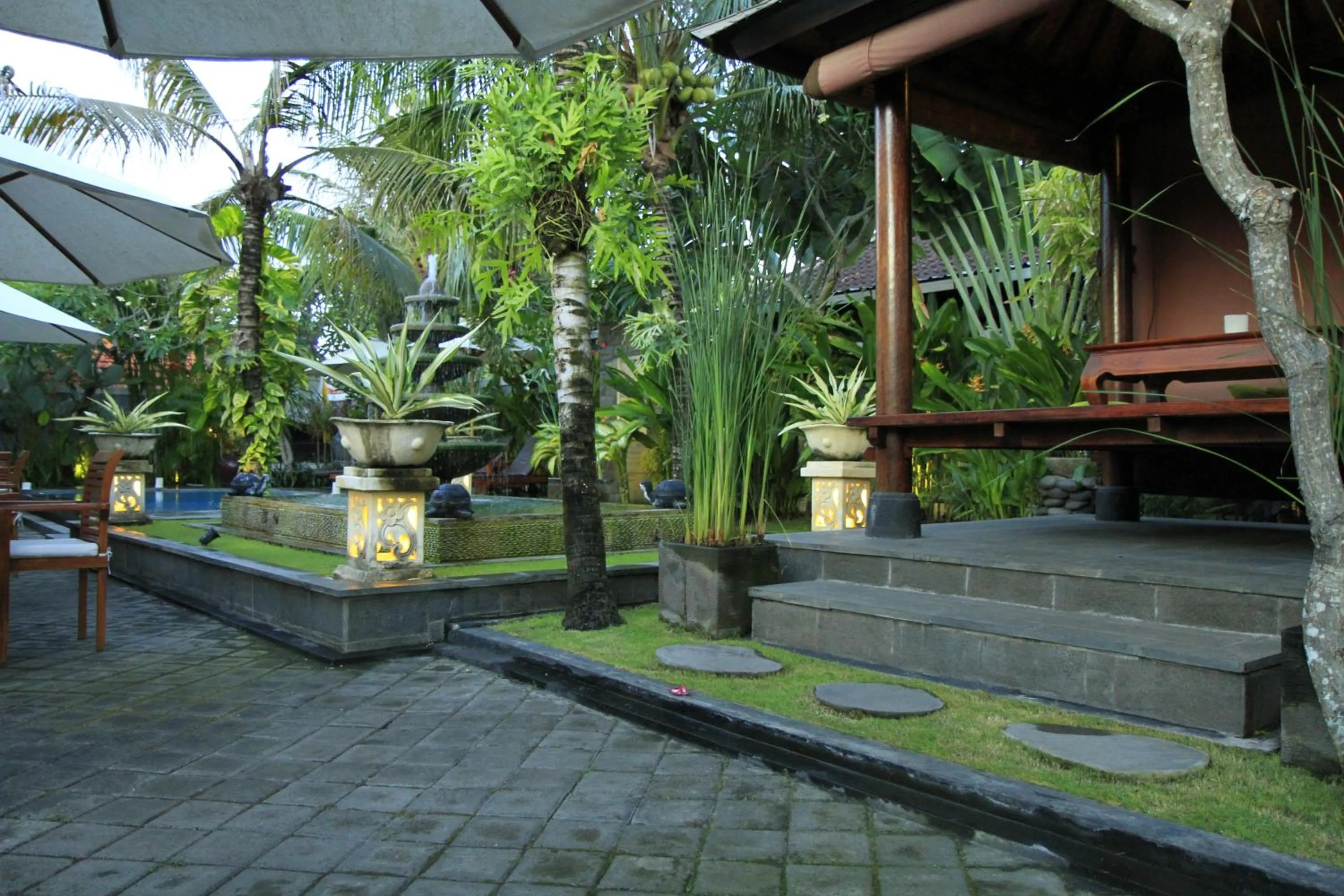 Patio in Kubu Garden Suites & Villas Nusa Dua