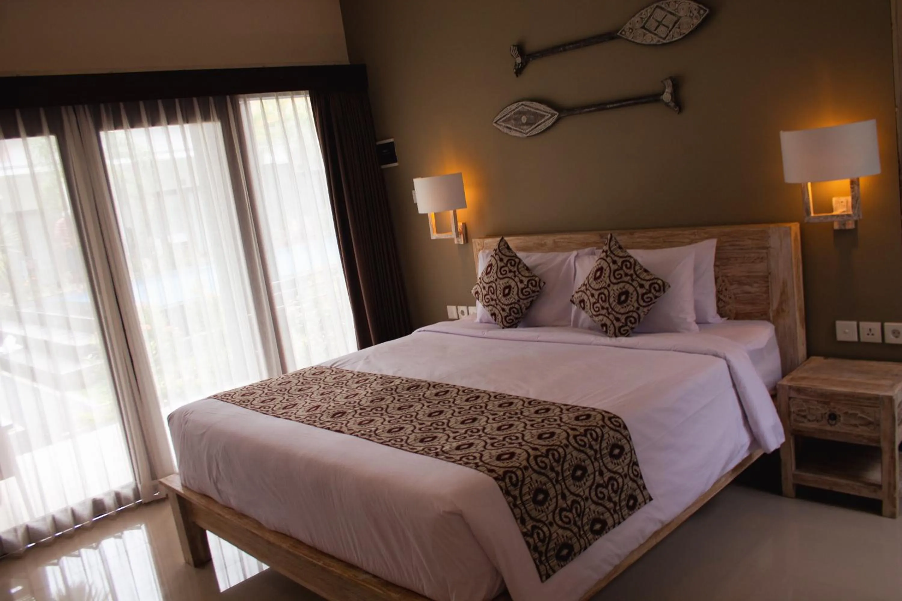Bed in Kubu Garden Suites & Villas Nusa Dua