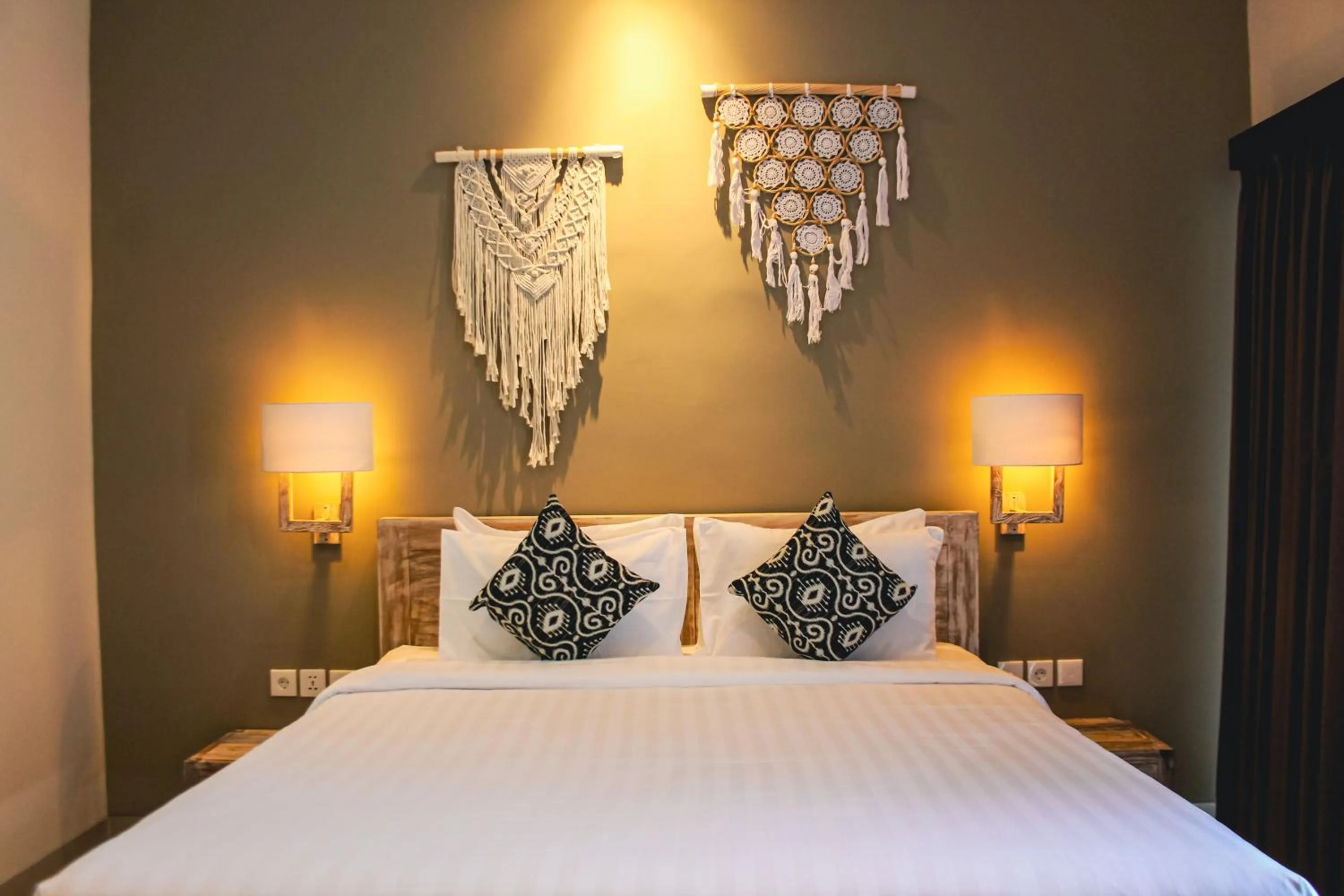 Bed in Kubu Garden Suites & Villas Nusa Dua