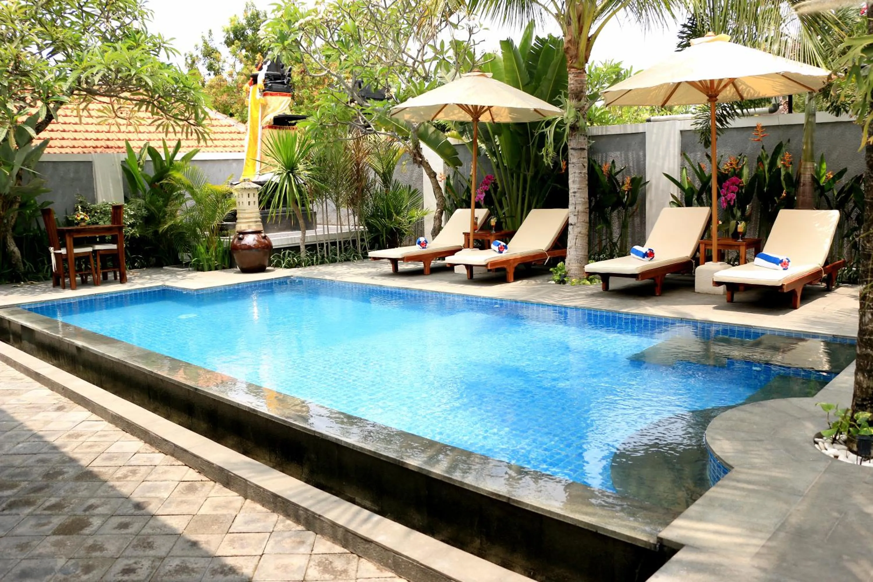 Patio in Kubu Garden Suites & Villas Nusa Dua