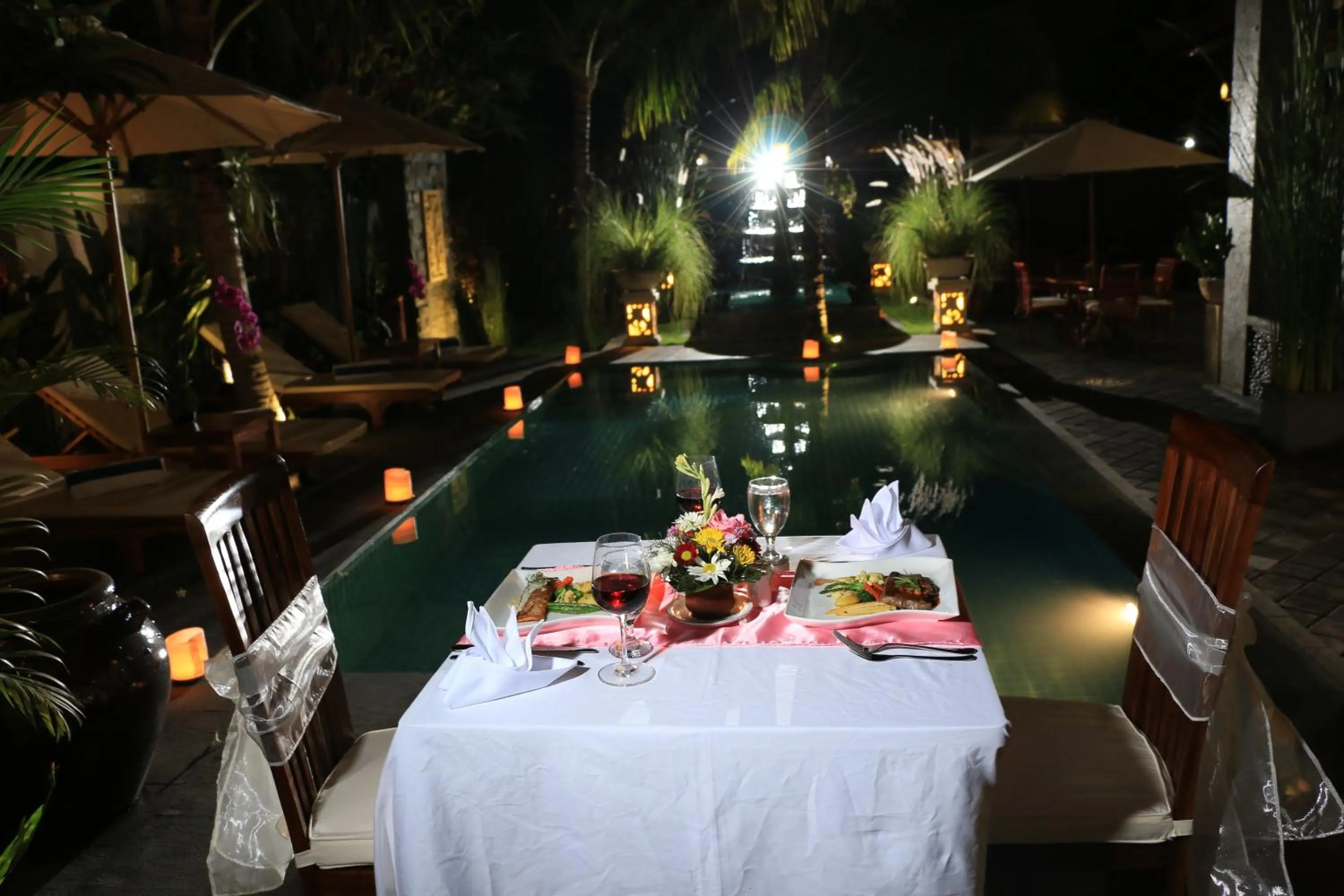 Patio in Kubu Garden Suites & Villas Nusa Dua