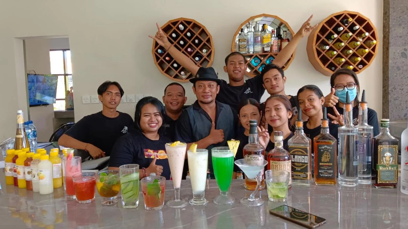 Lounge or bar in Kubu Garden Suites & Villas Nusa Dua