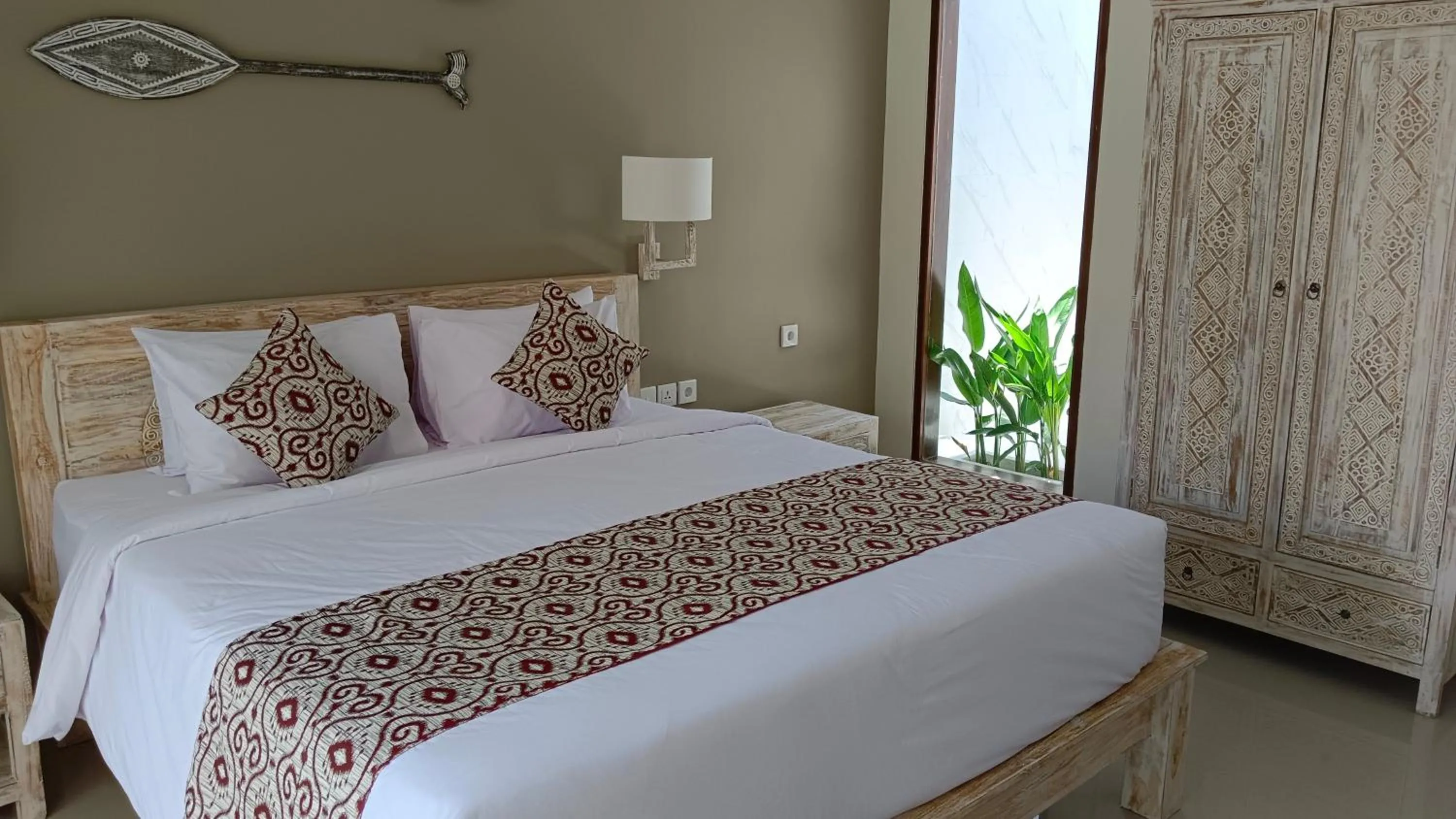 Bed in Kubu Garden Suites & Villas Nusa Dua