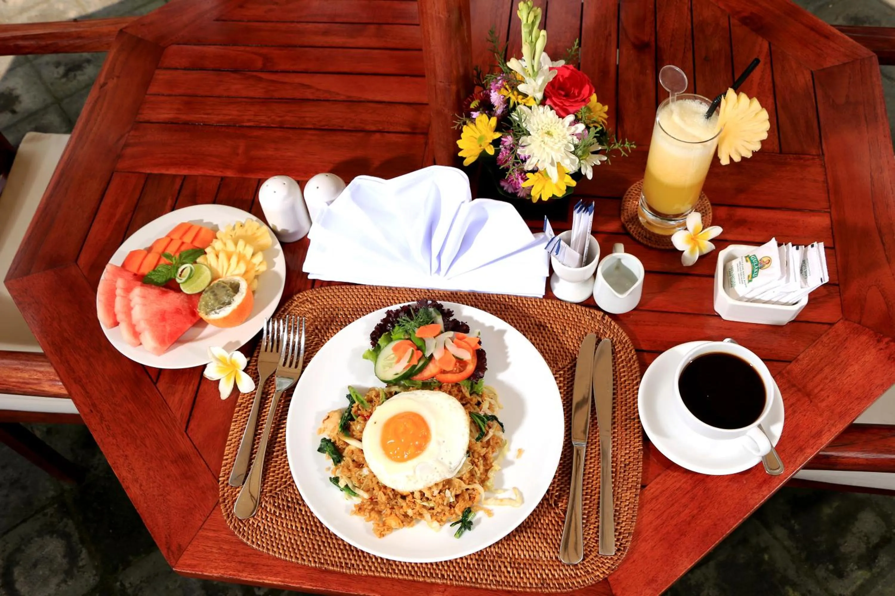 Food and drinks in Kubu Garden Suites & Villas Nusa Dua