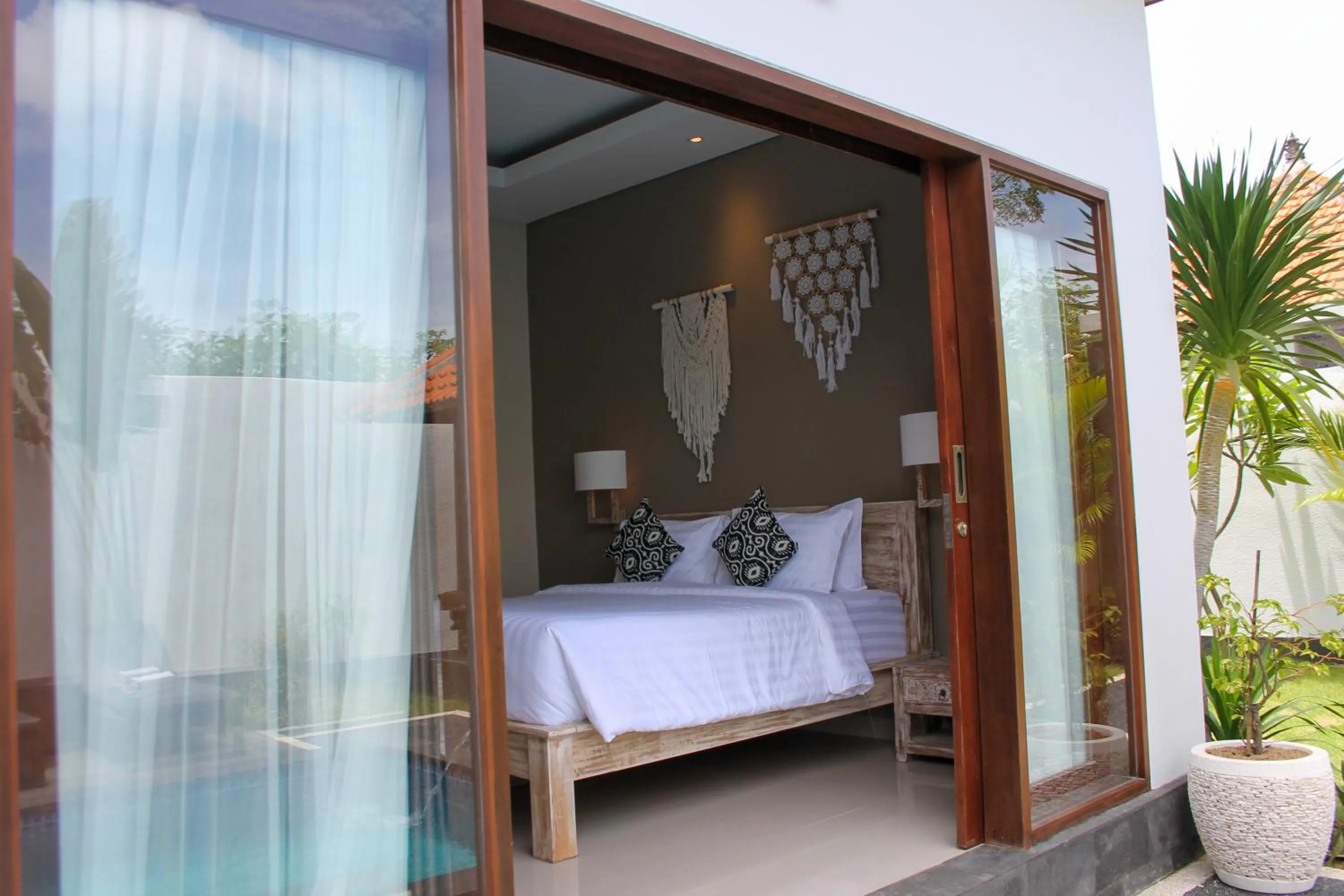Bed in Kubu Garden Suites & Villas Nusa Dua
