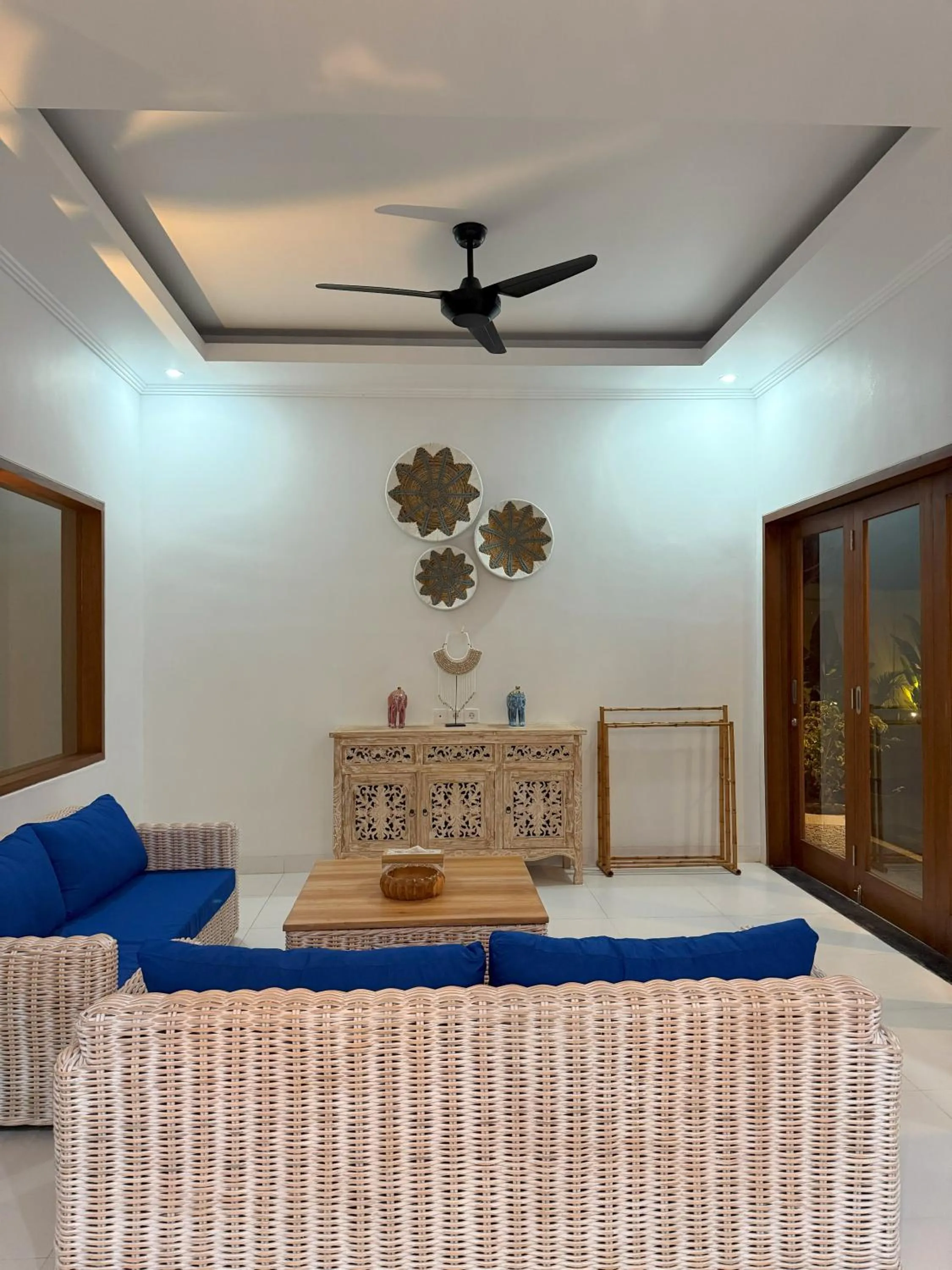 Living room, Bed in Kubu Garden Suites & Villas Nusa Dua