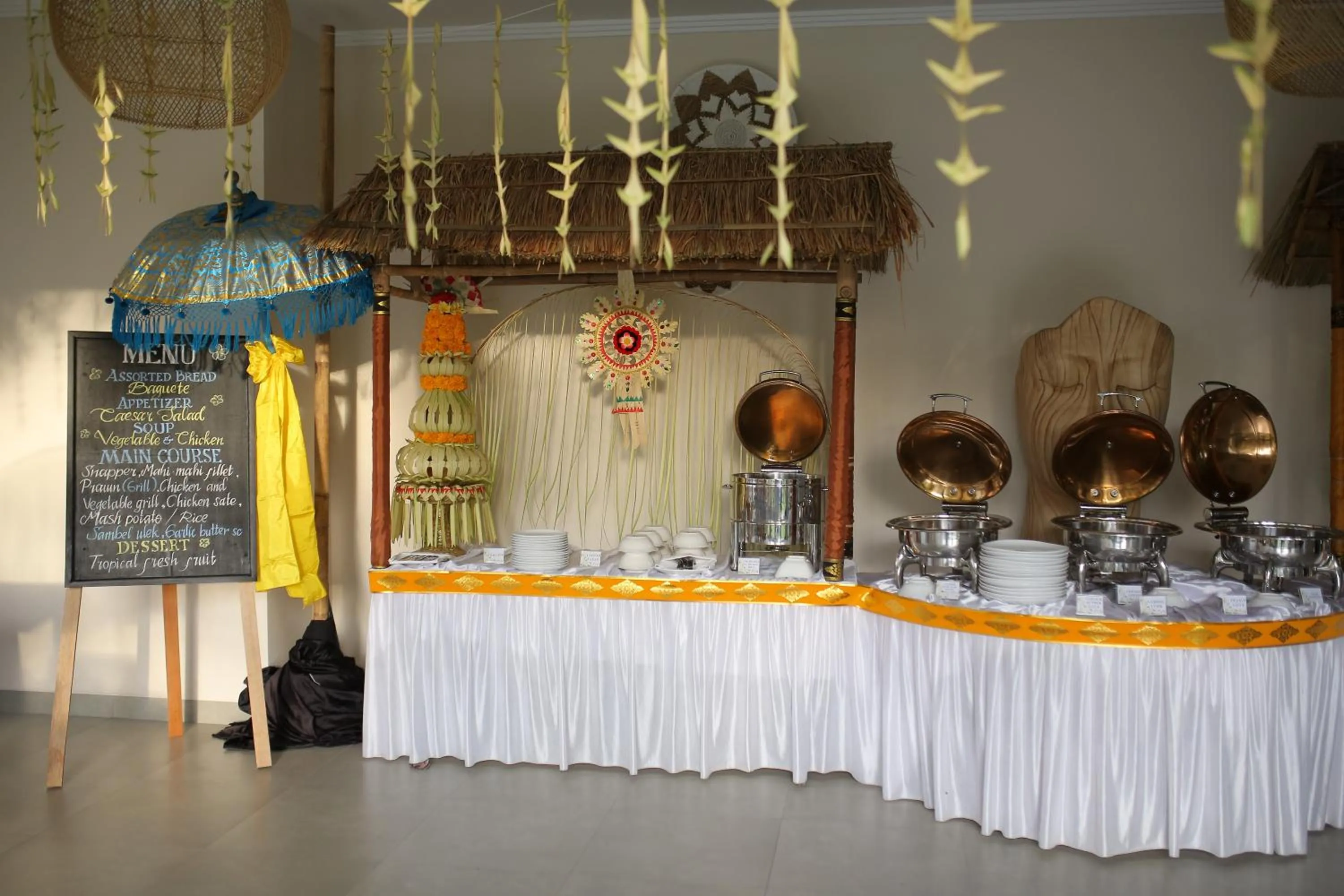 Restaurant/places to eat in Kubu Garden Suites & Villas Nusa Dua