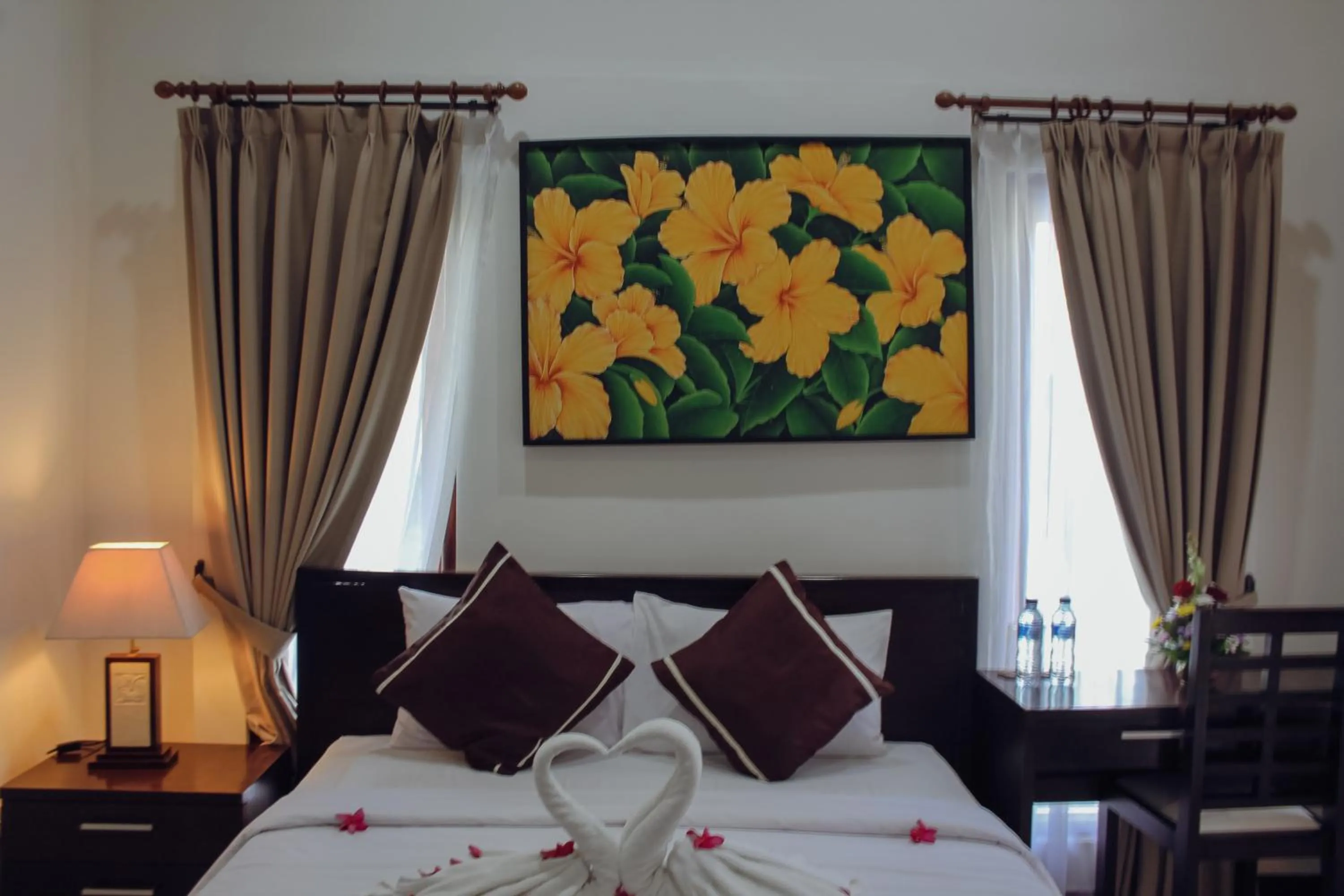 Bed in Kubu Garden Suites & Villas Nusa Dua