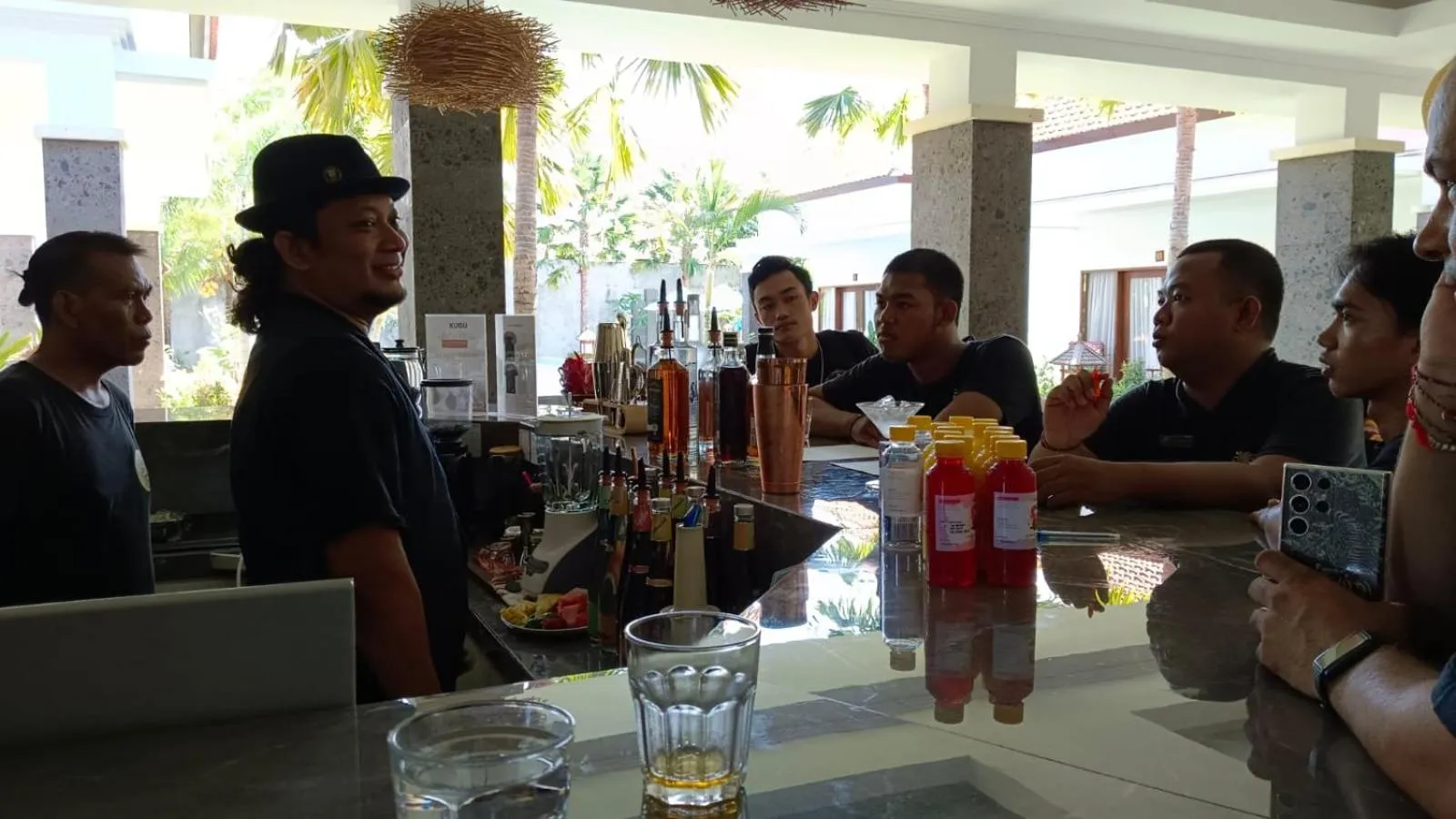 Restaurant/places to eat in Kubu Garden Suites & Villas Nusa Dua