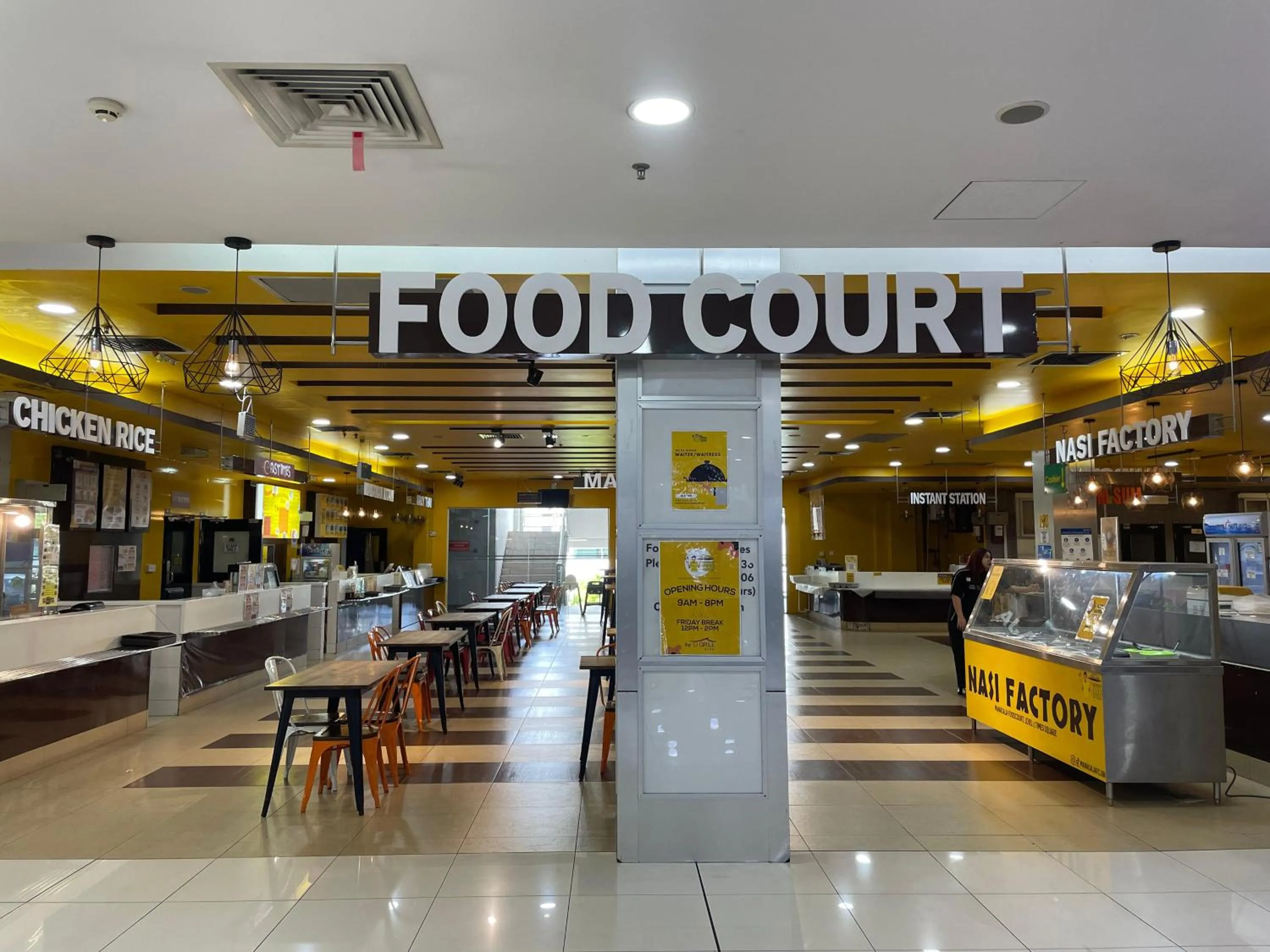 Restaurant/places to eat in Times Hotel Brunei