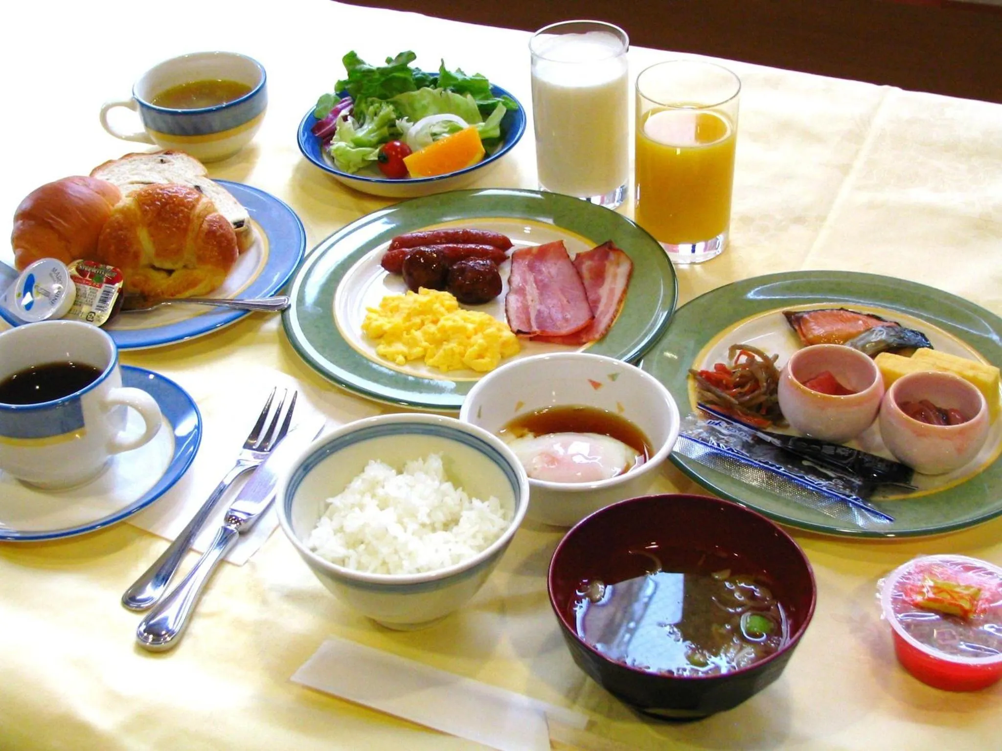 Food in Kitami Pierson Hotel