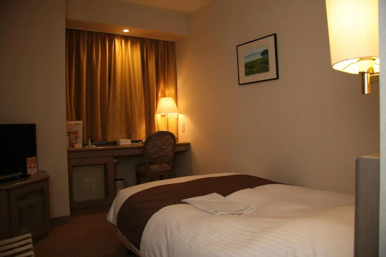 Bed in Kitami Pierson Hotel