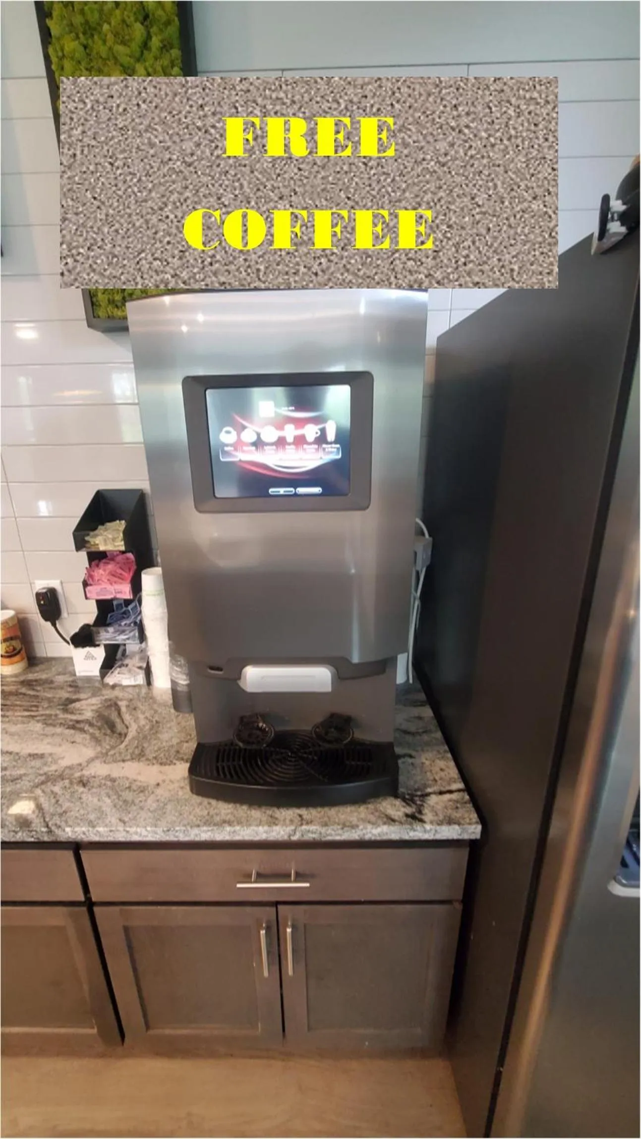 Coffee/tea facilities in Contemporary 1 BDRM Apt with Pool Parking Gym