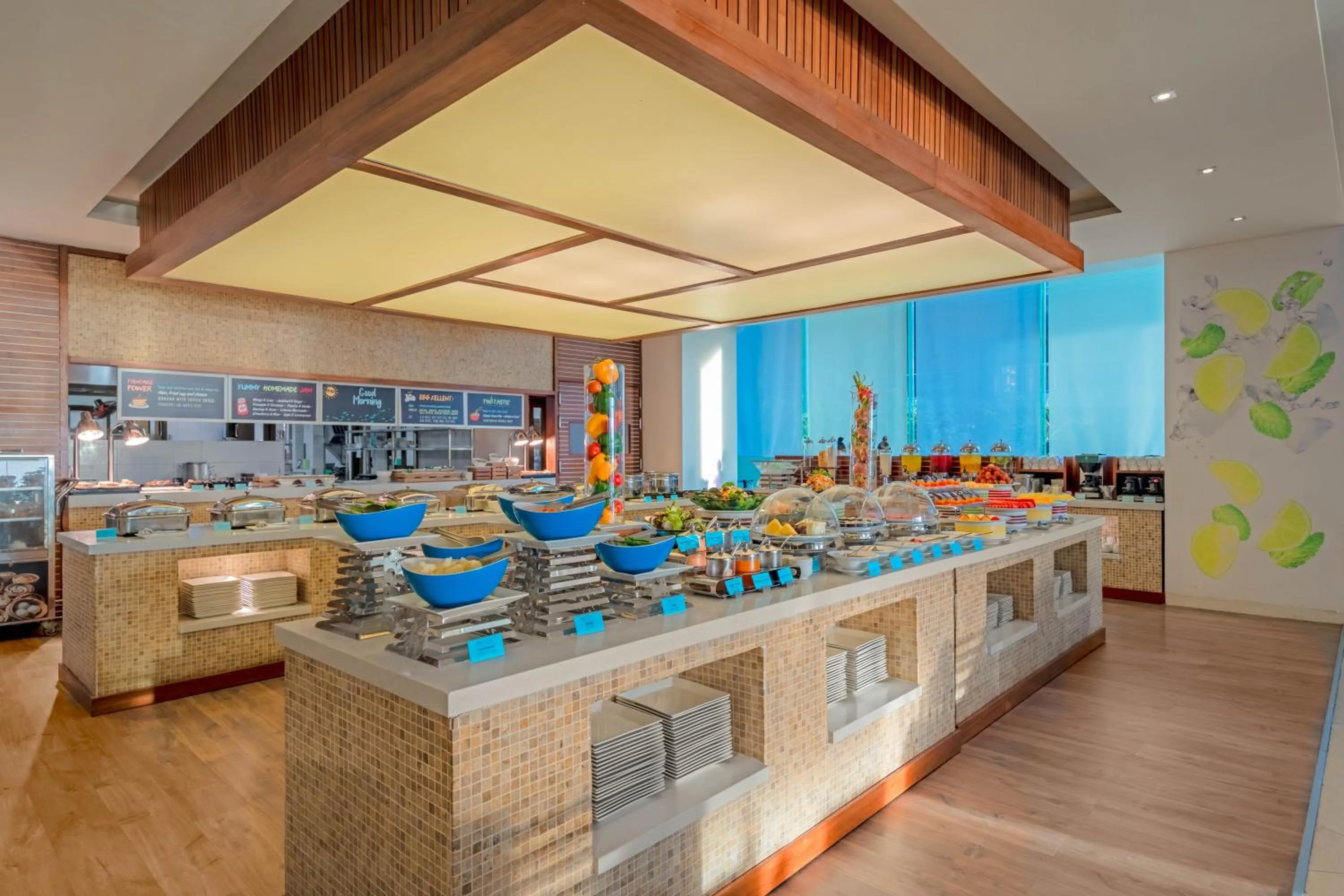 Food and drinks in A La Carte Da Nang Beach