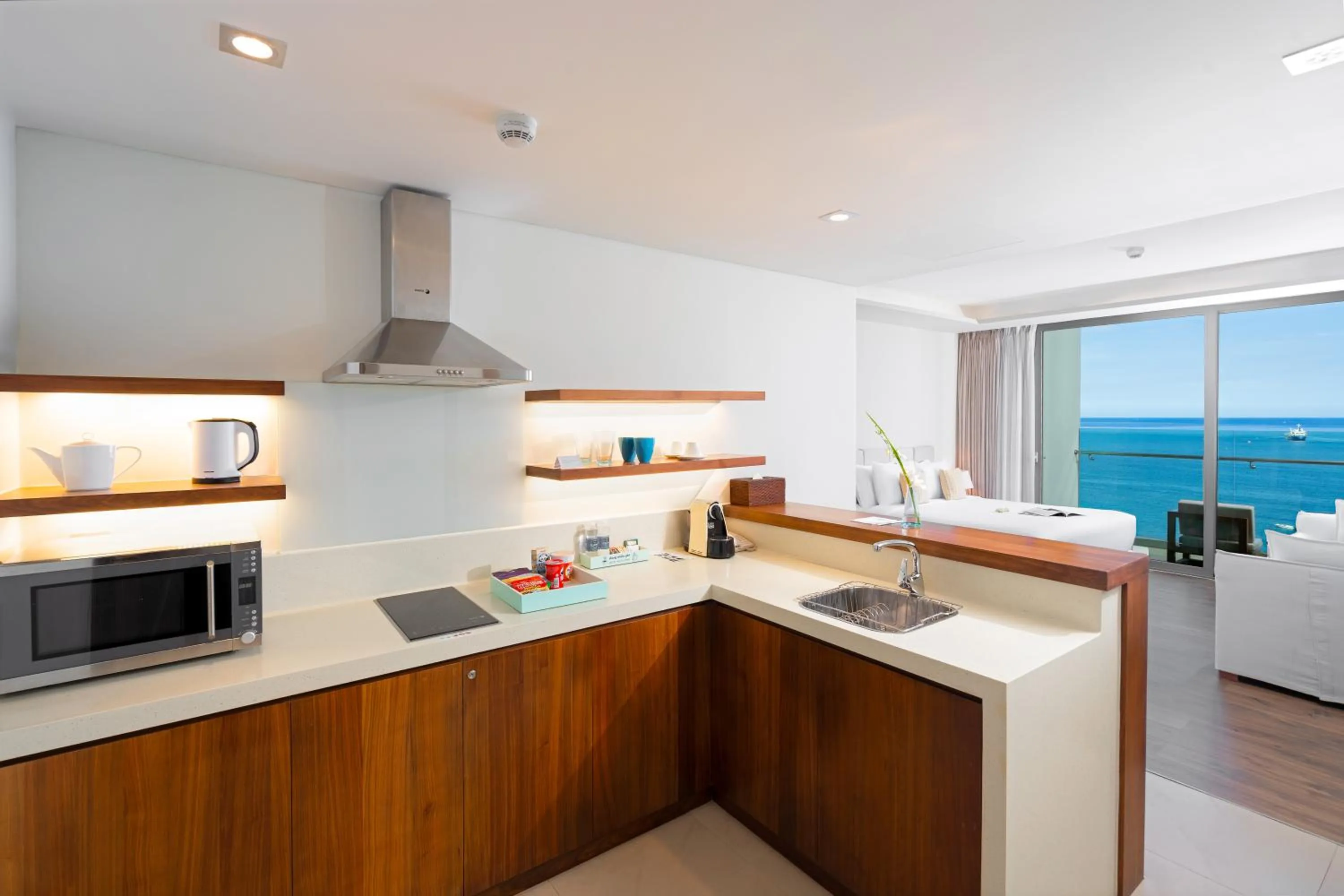 Kitchen or kitchenette in A La Carte Da Nang Beach