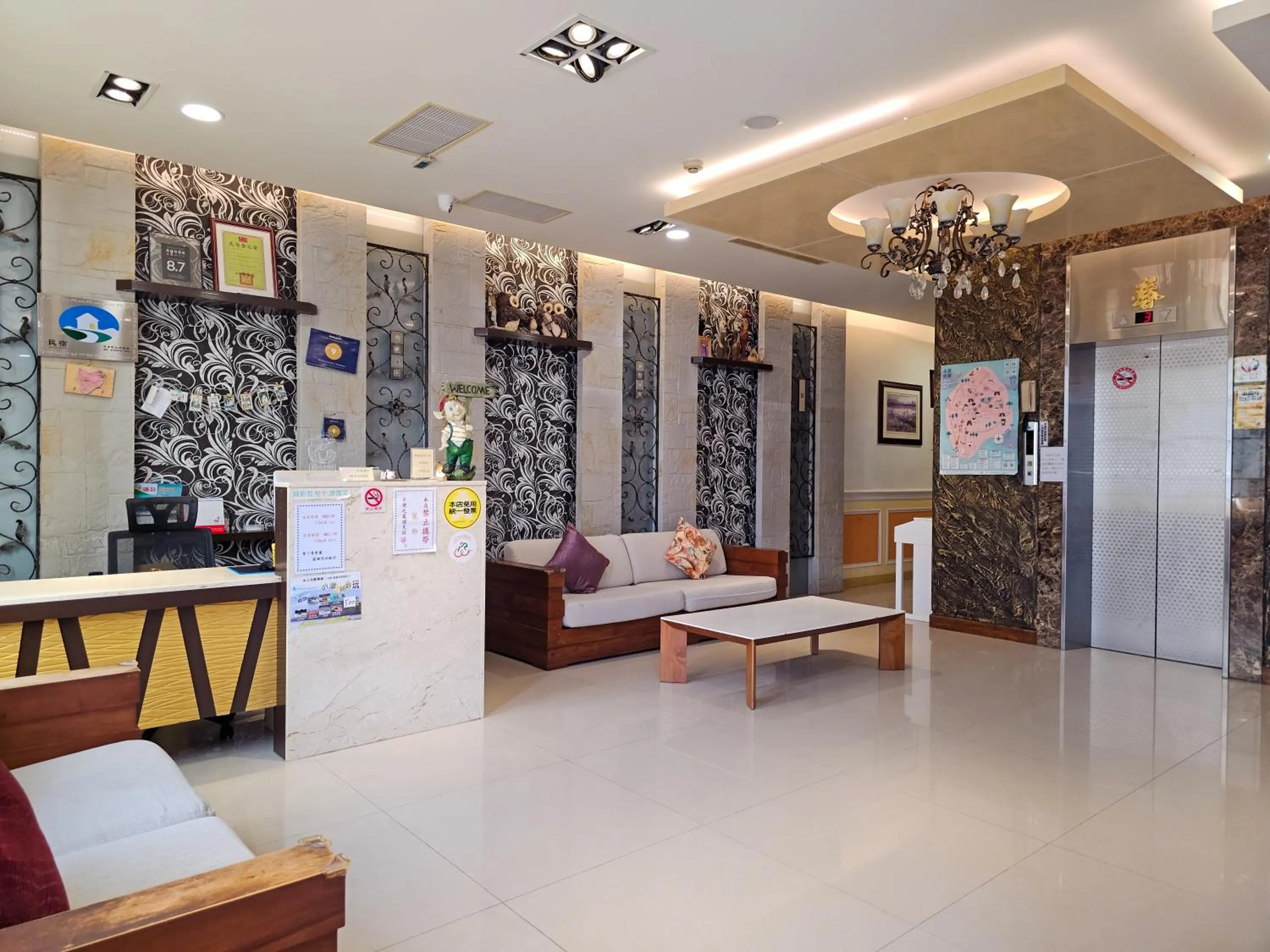 Living room in Kenting Dream Hotel