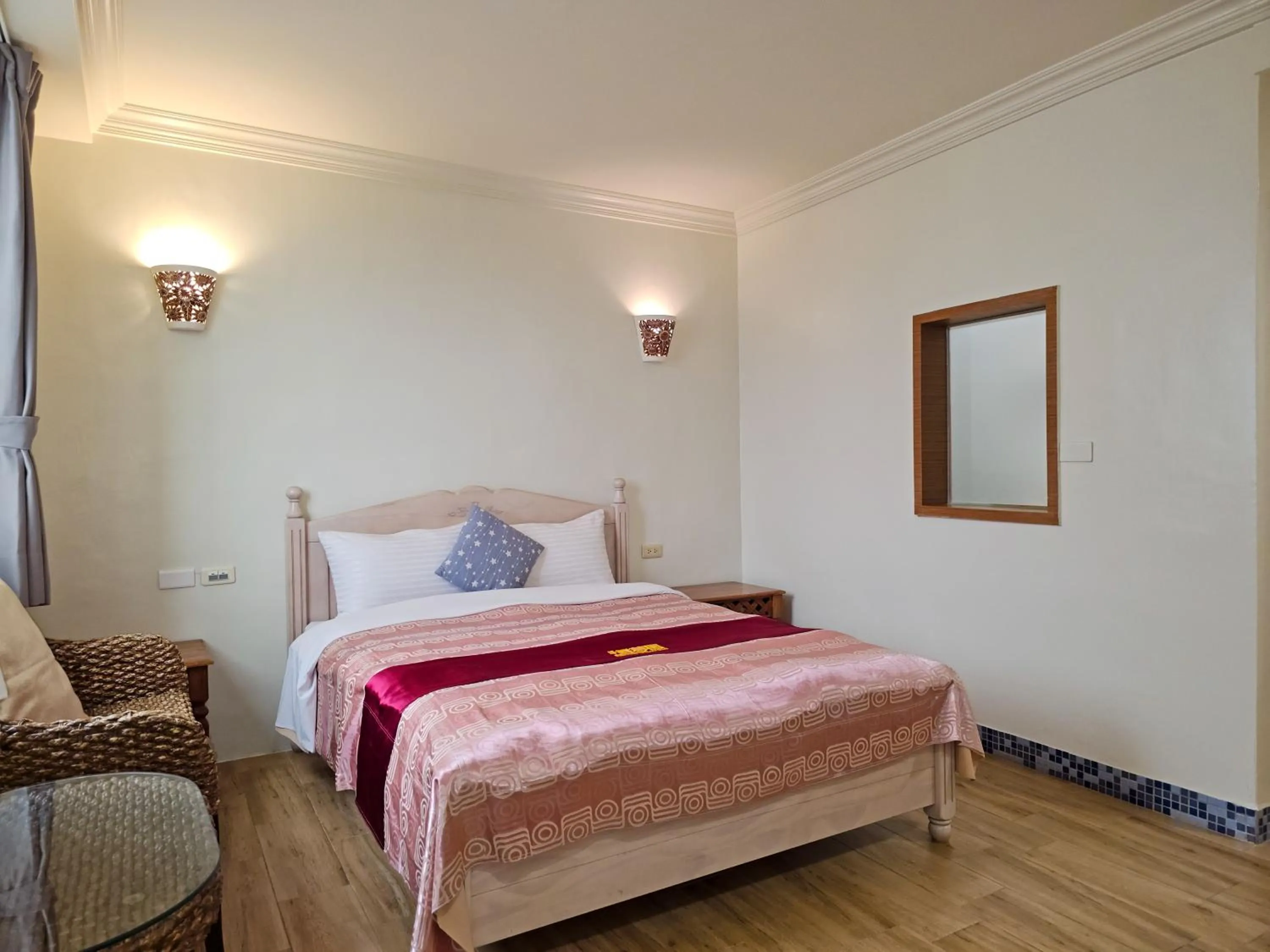 Bed in Kenting Dream Hotel