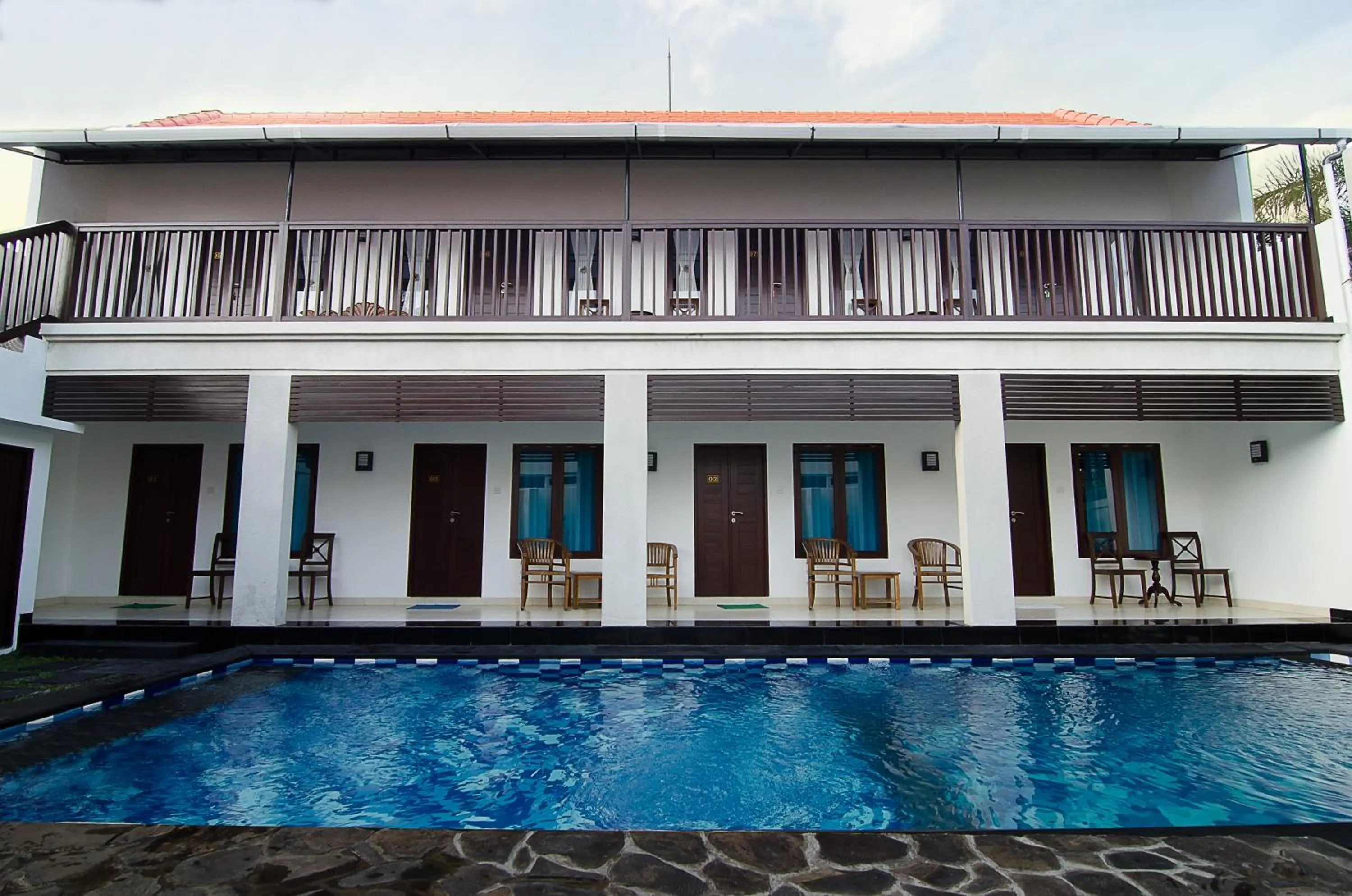 Pool view in Sanur Guest House