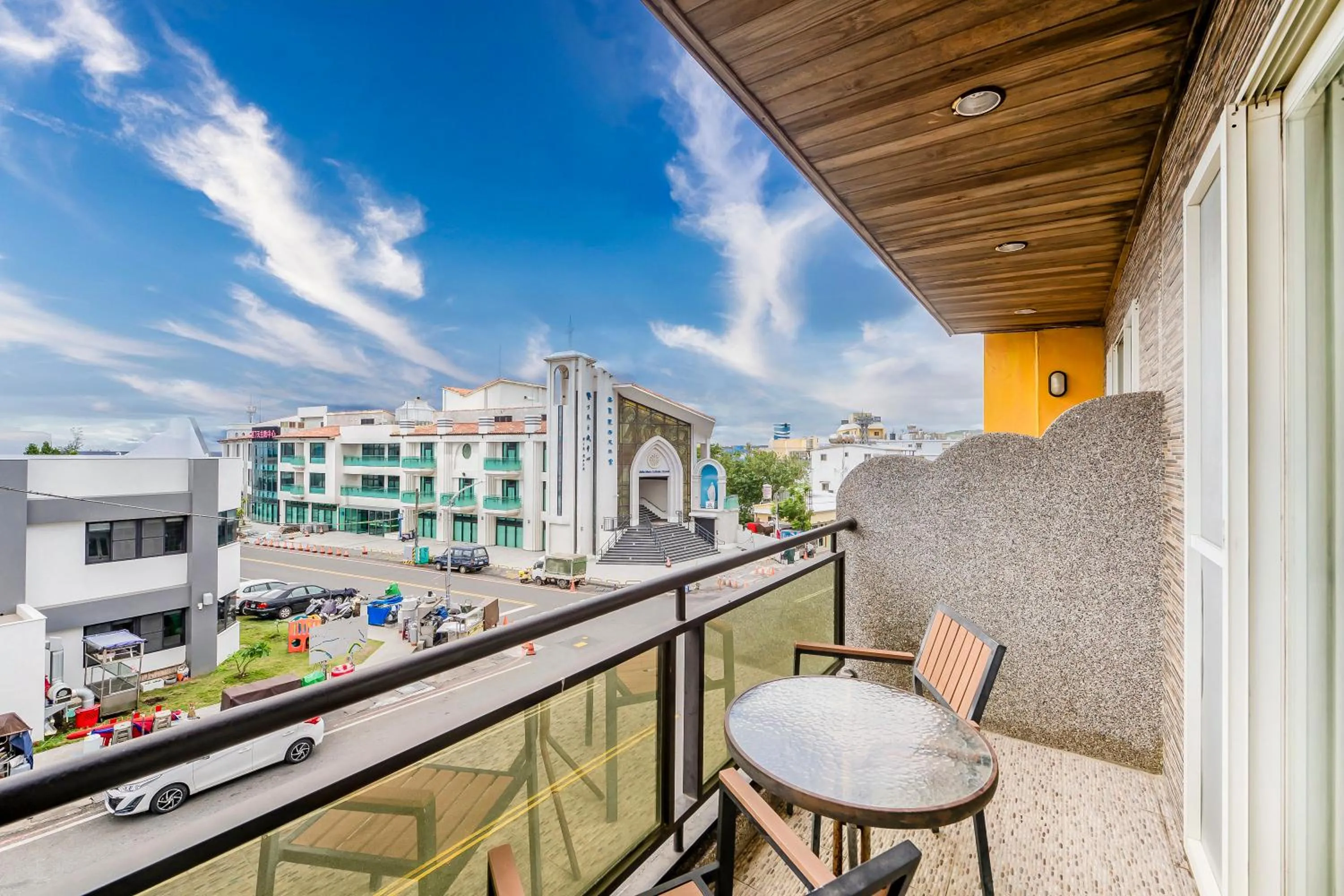 Patio in Wei Yuan Hotel