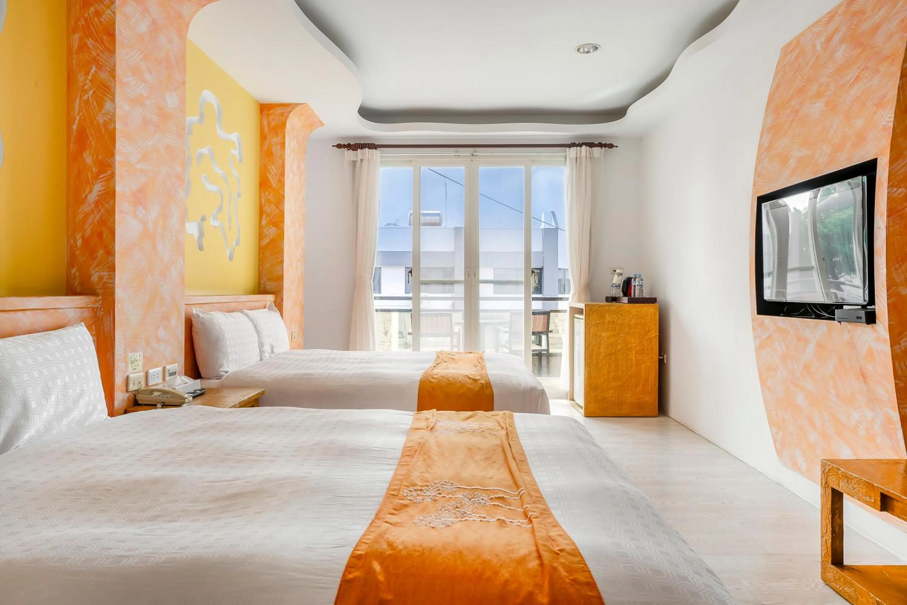 Bed in Wei Yuan Hotel