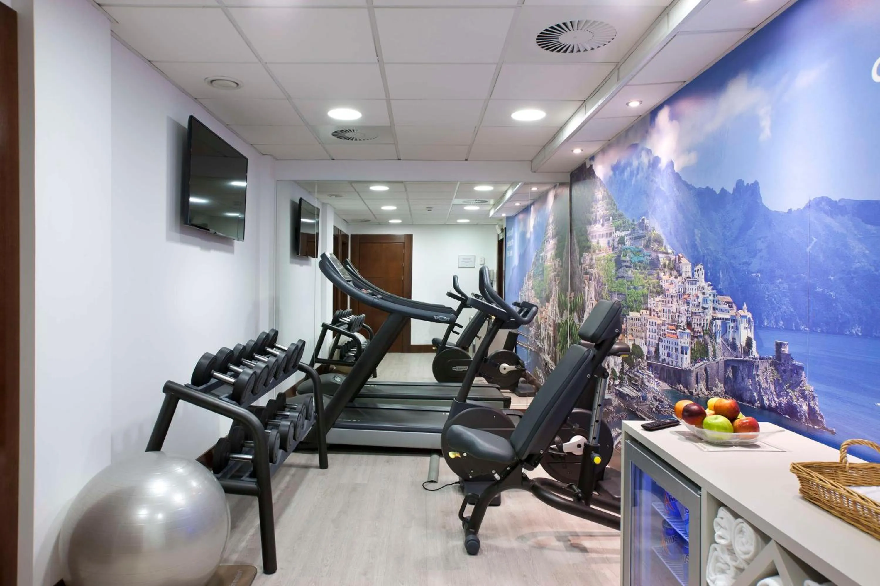 Fitness centre/facilities in NH Collection Palacio de Aranjuez