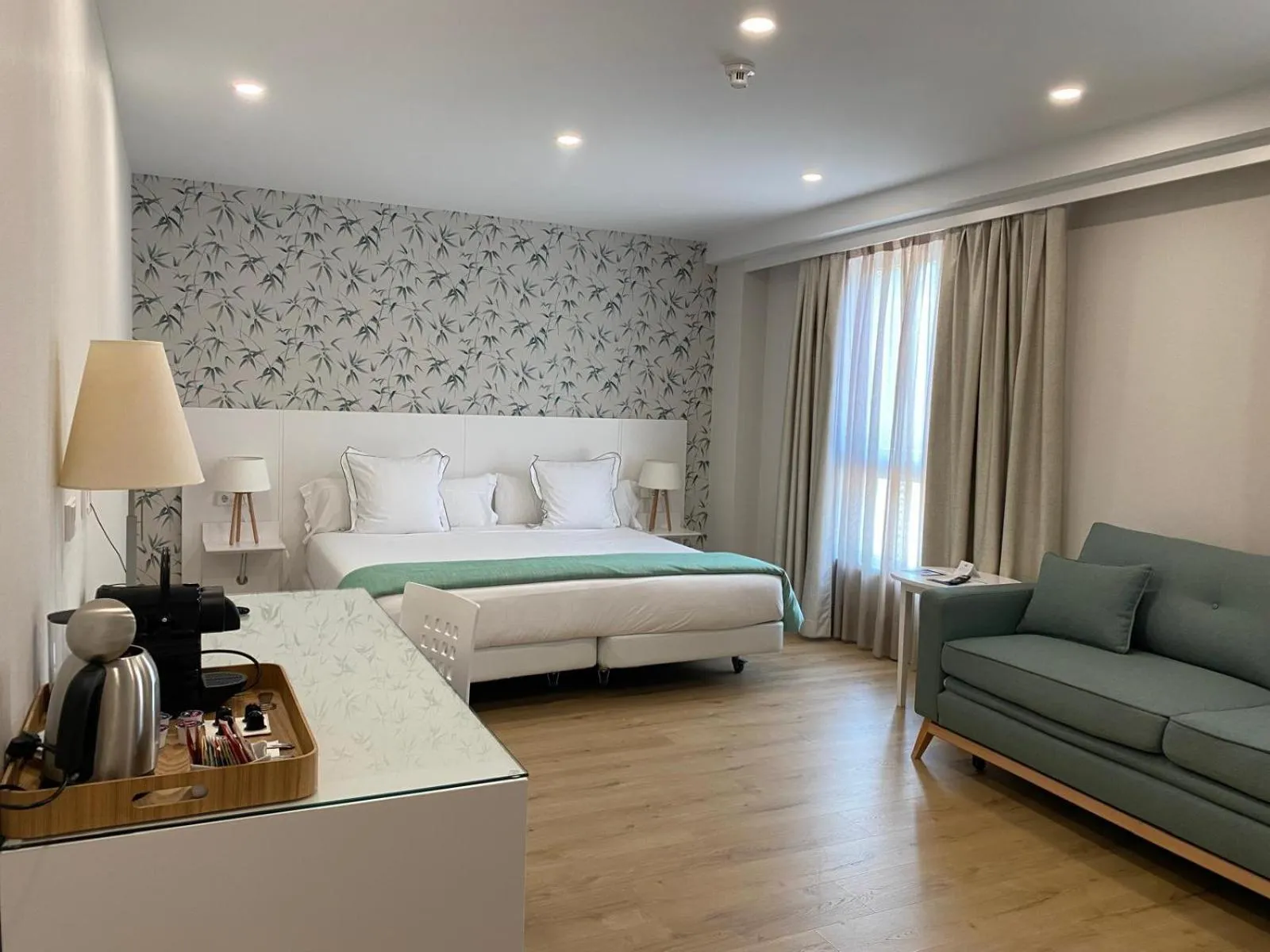 Bed in Hotel Monte Rozas