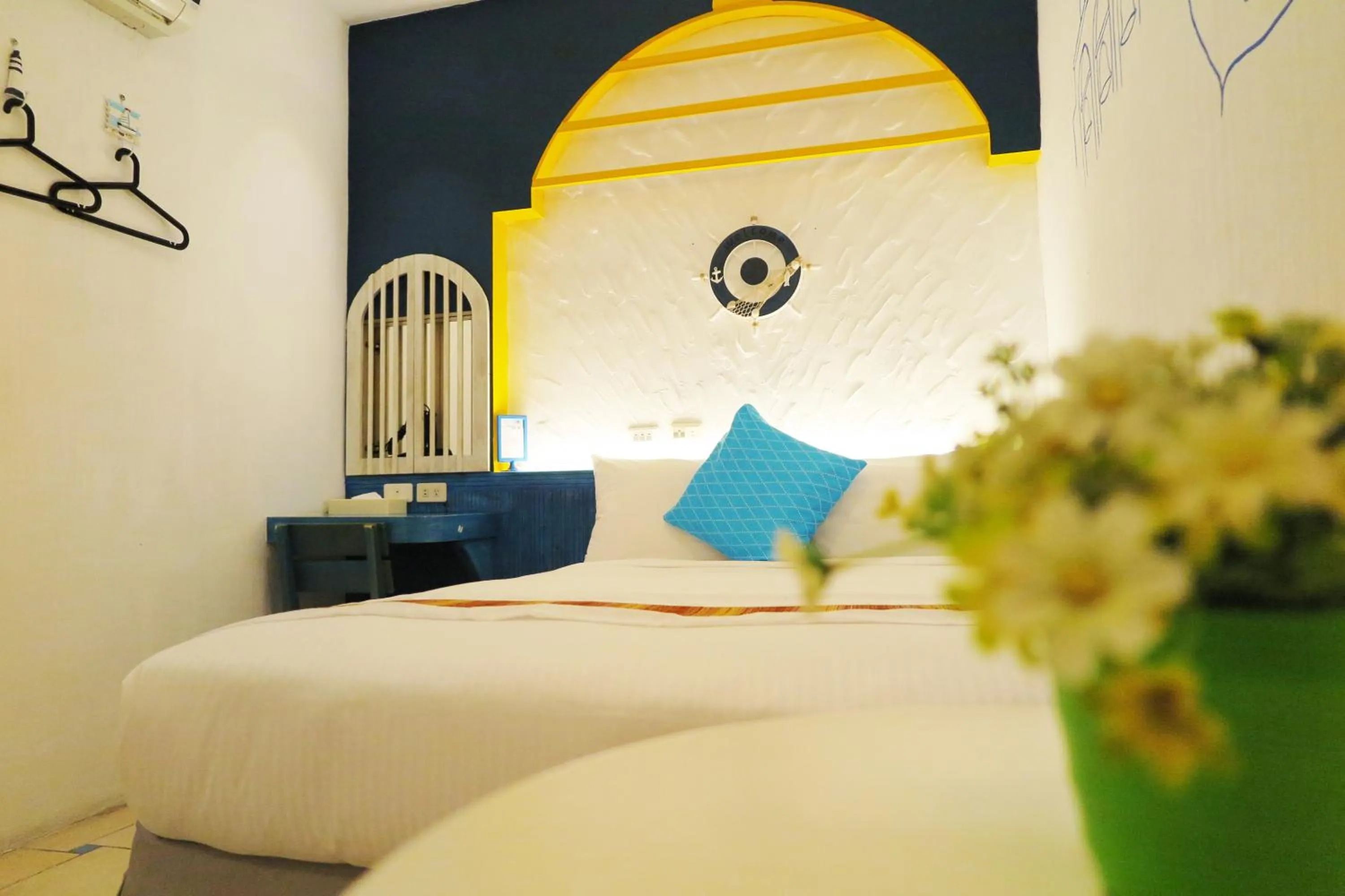 Bed in Kenting Sin Sin Hotel II