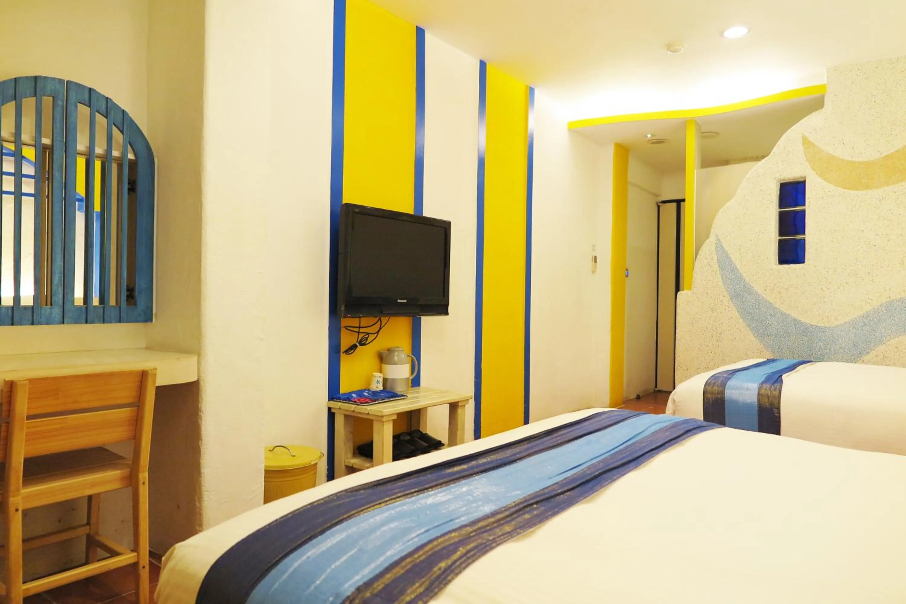 Bed in Kenting Sin Sin Hotel II