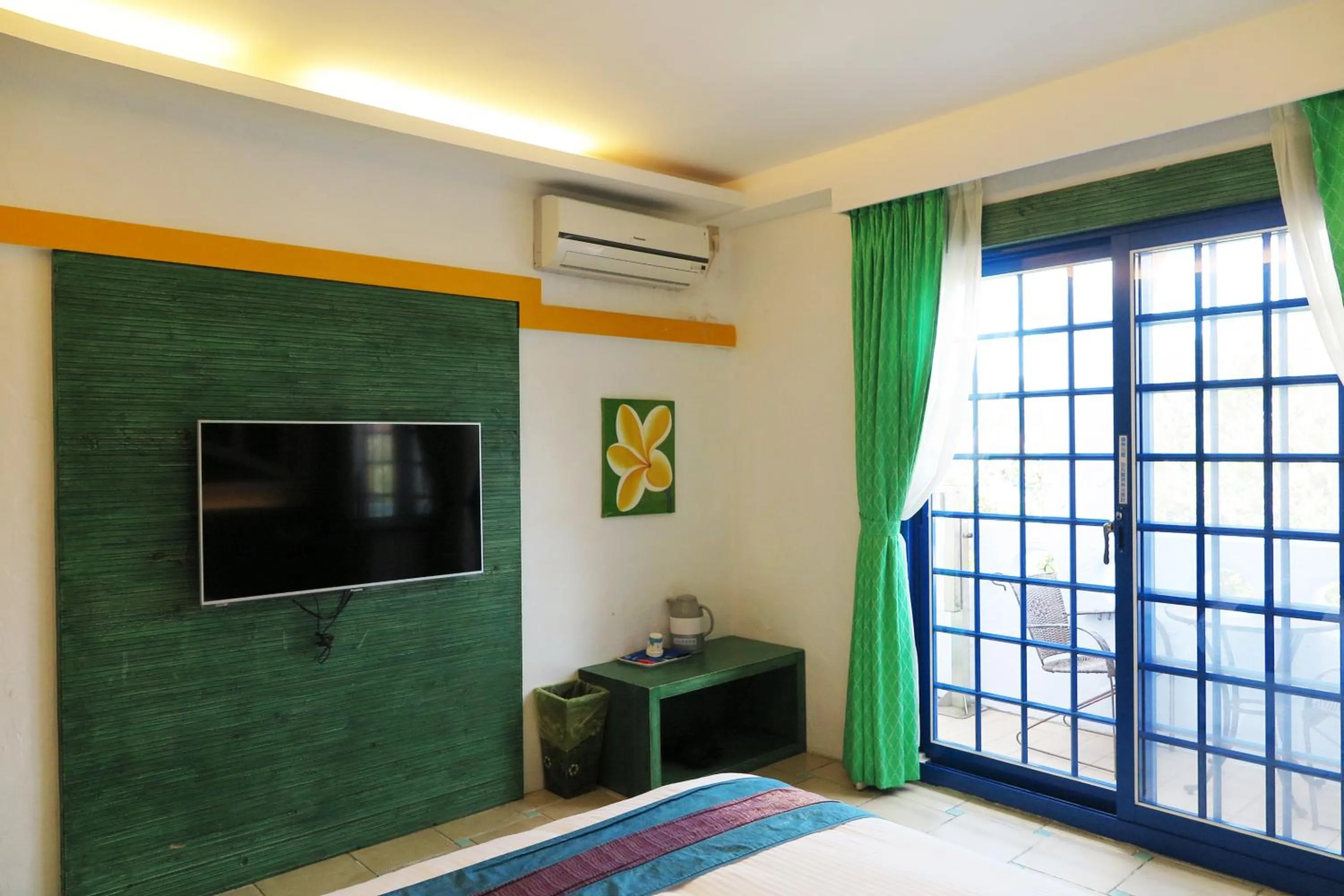 Bed in Kenting Sin Sin Hotel II