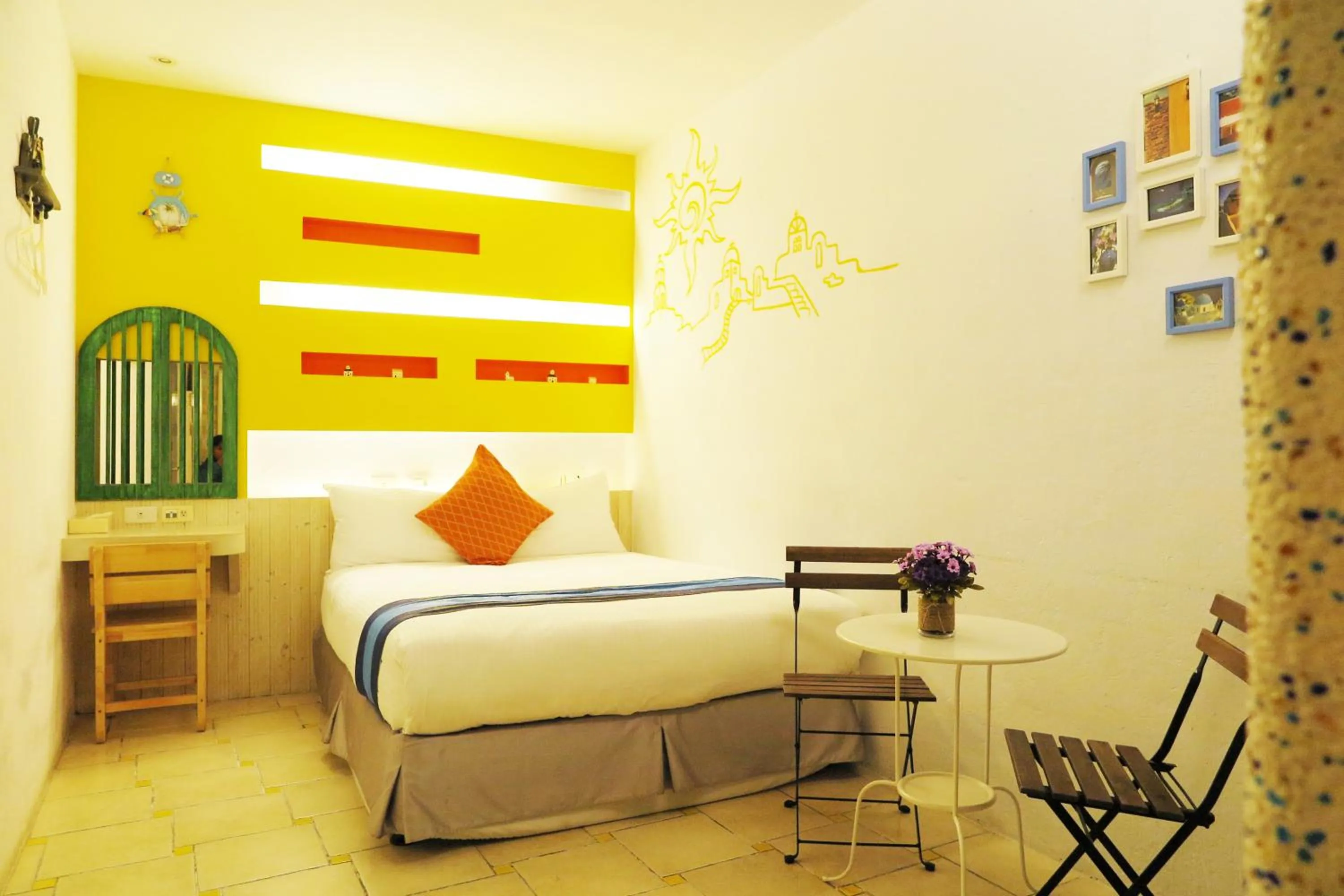 Bed in Kenting Sin Sin Hotel II