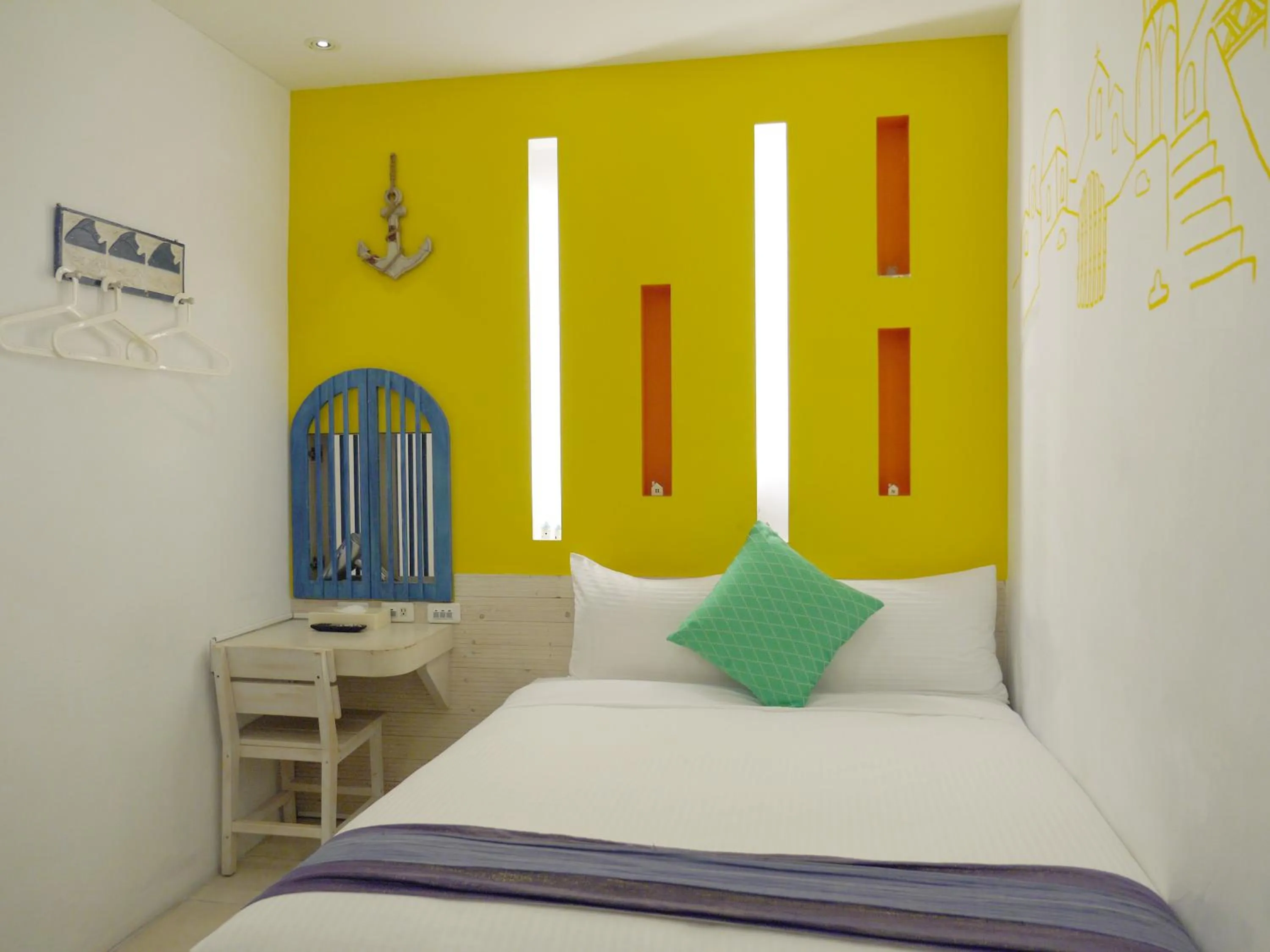 Bed in Kenting Sin Sin Hotel II