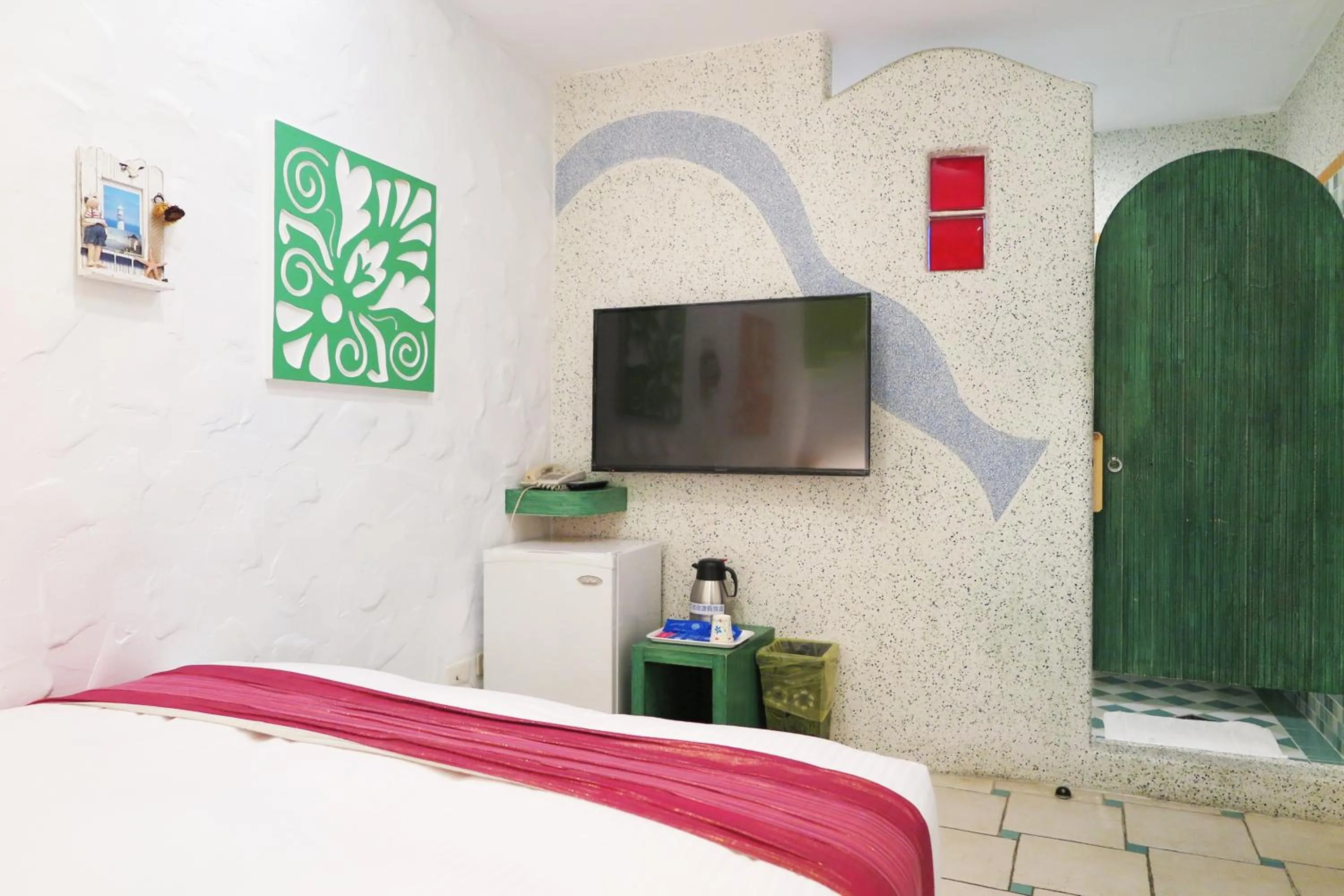 Bed in Kenting Sin Sin Hotel II