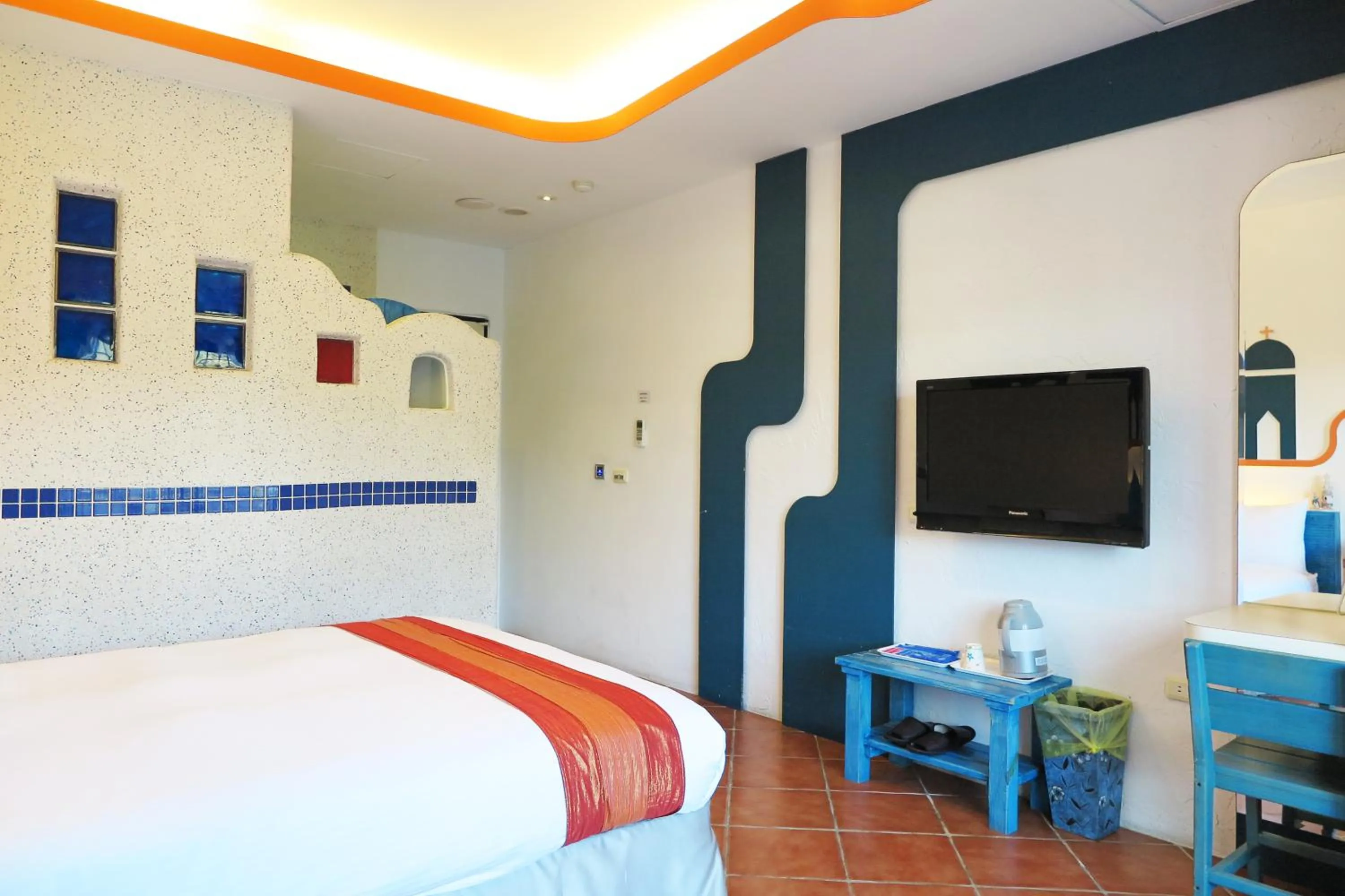 Bed in Kenting Sin Sin Hotel II