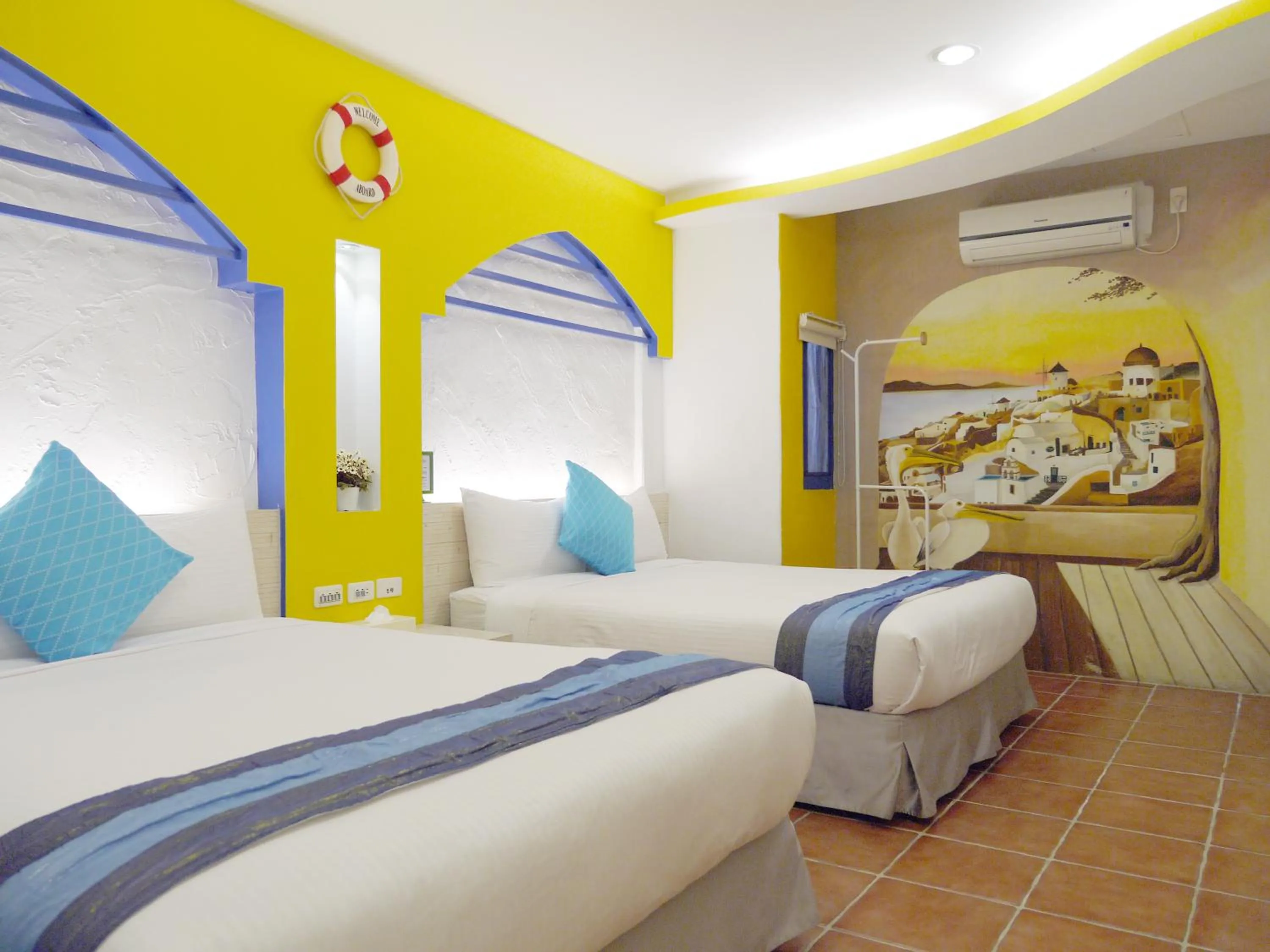 Bed in Kenting Sin Sin Hotel II