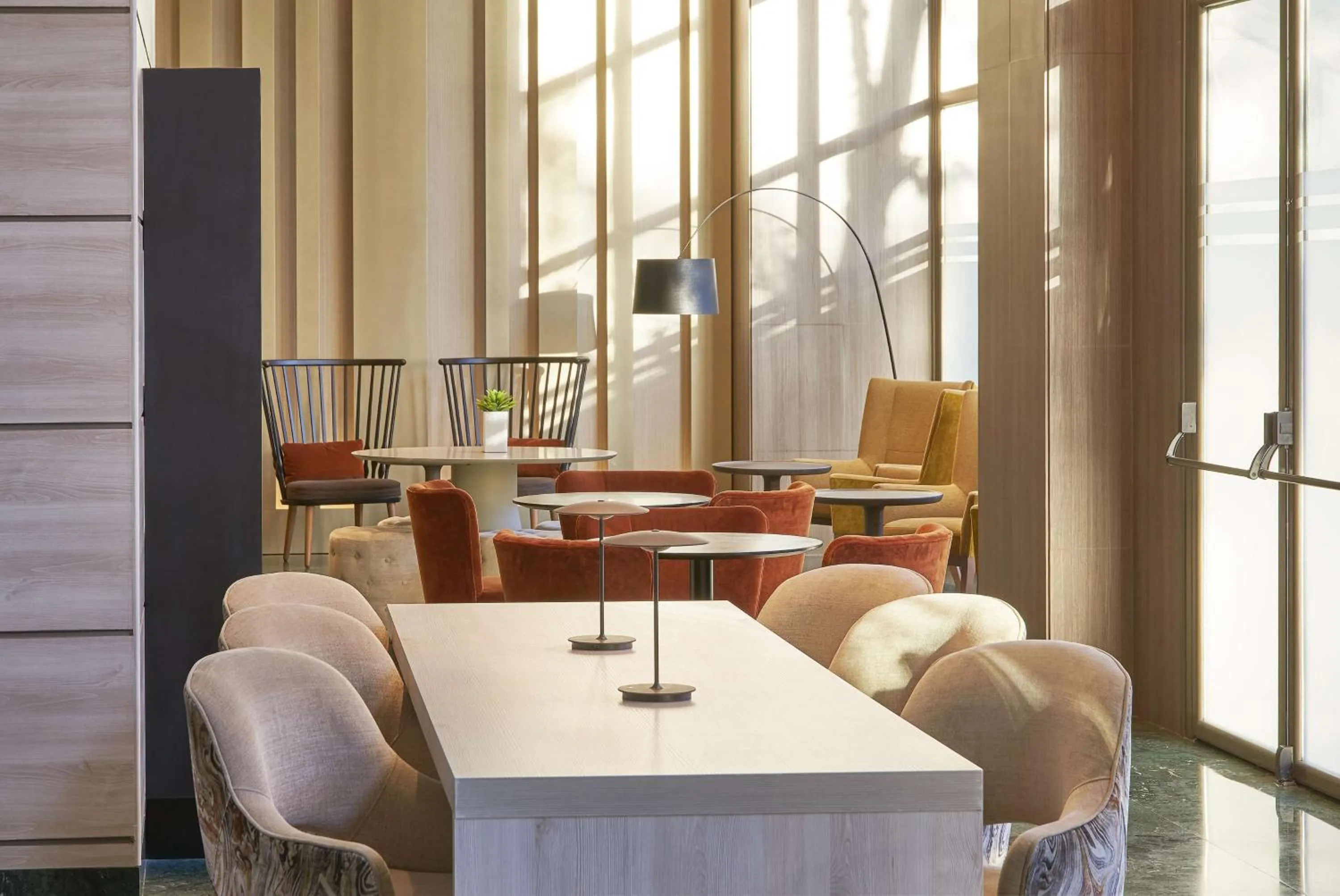 Lobby or reception in NH Valencia Center