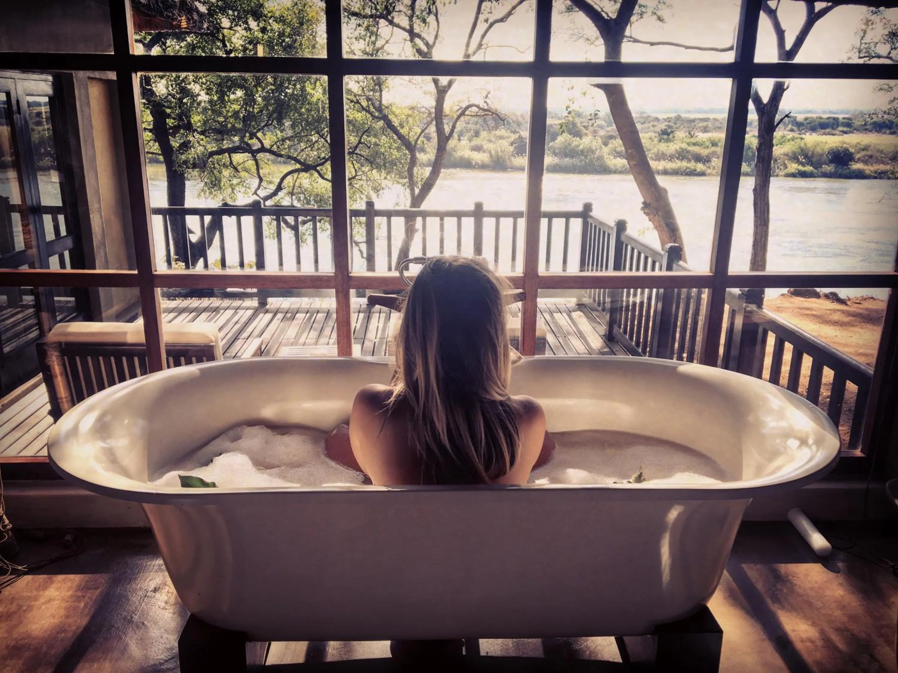 Bath in Divava Okavango