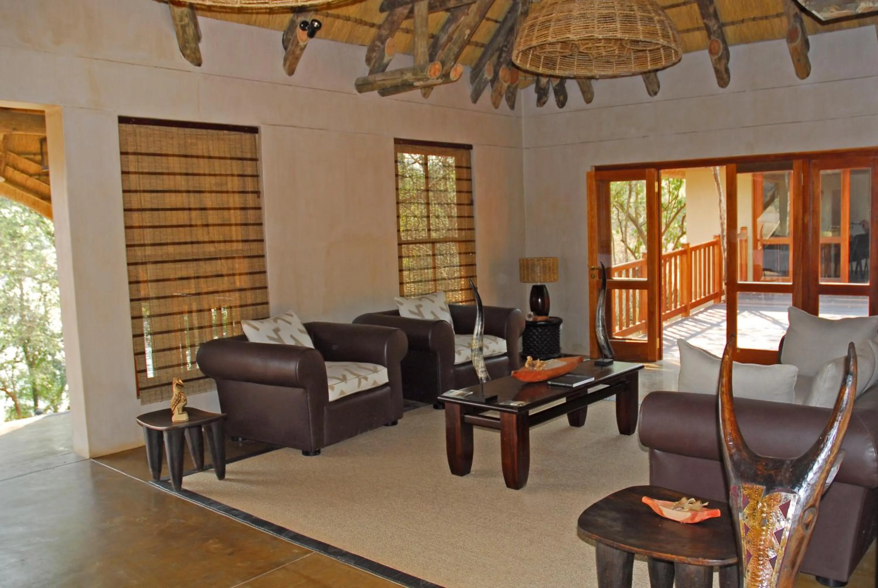 Lobby or reception in Divava Okavango