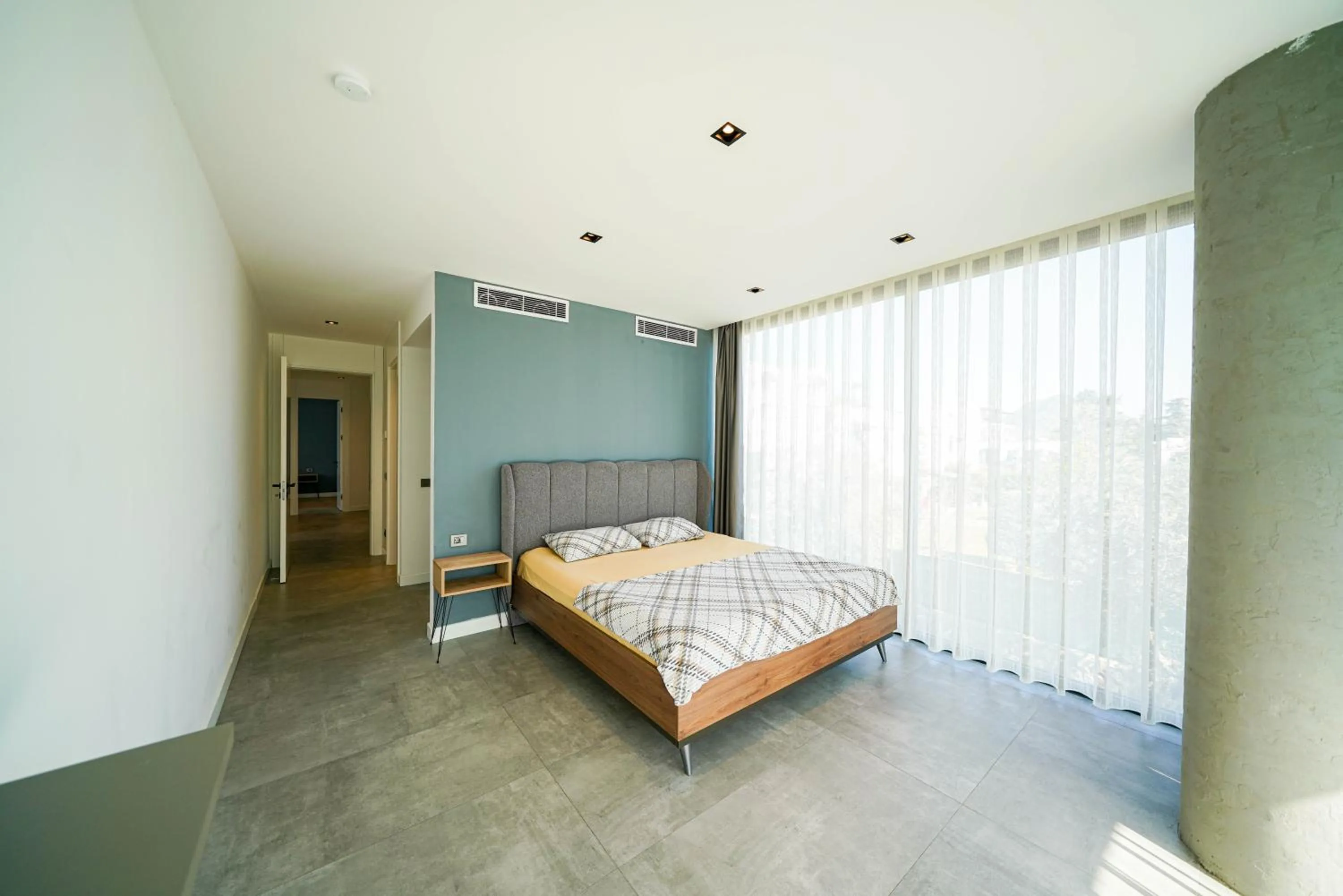 Bed in The Ni Villas Akyarlar - Bodrum