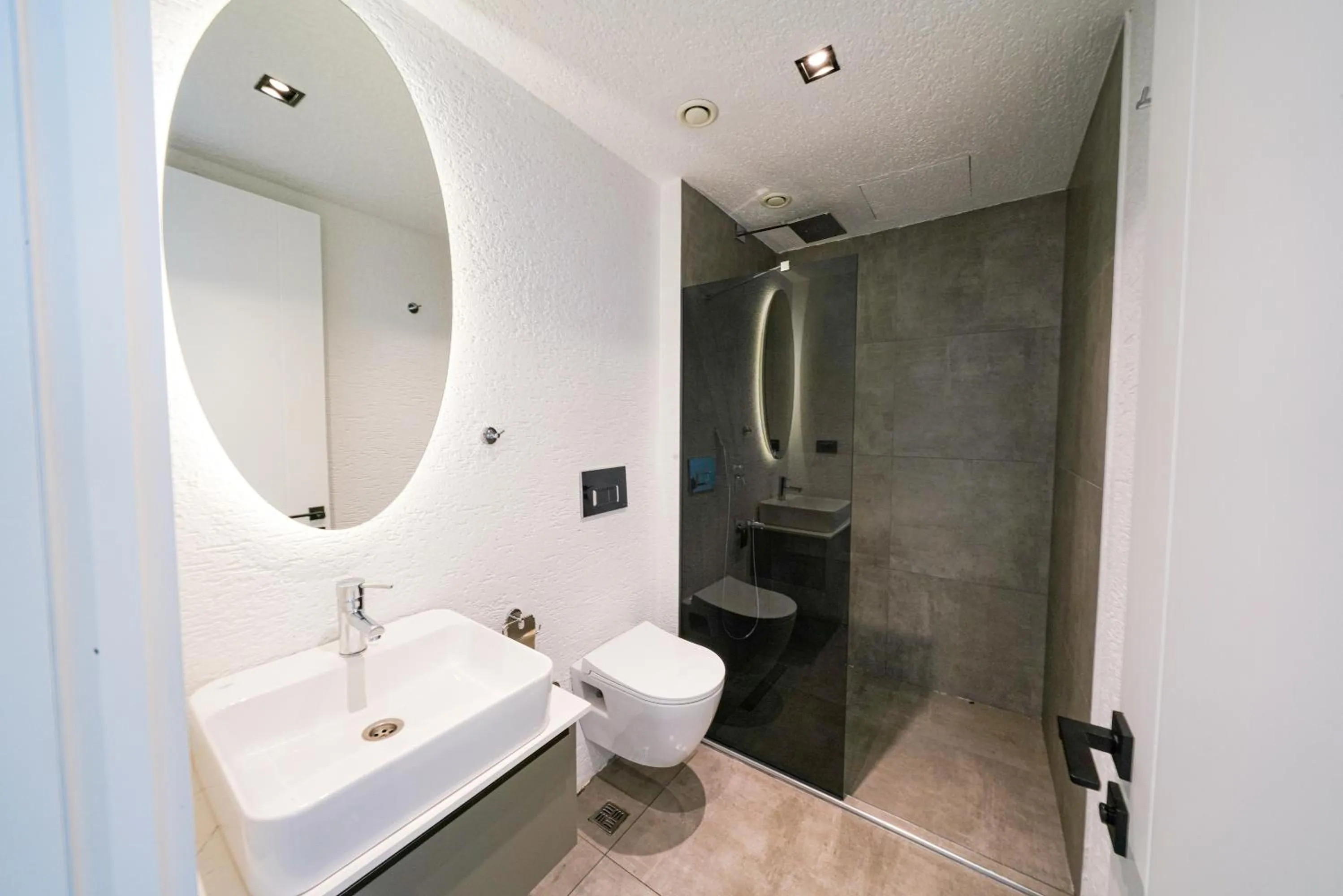 Shower in The Ni Villas Akyarlar - Bodrum