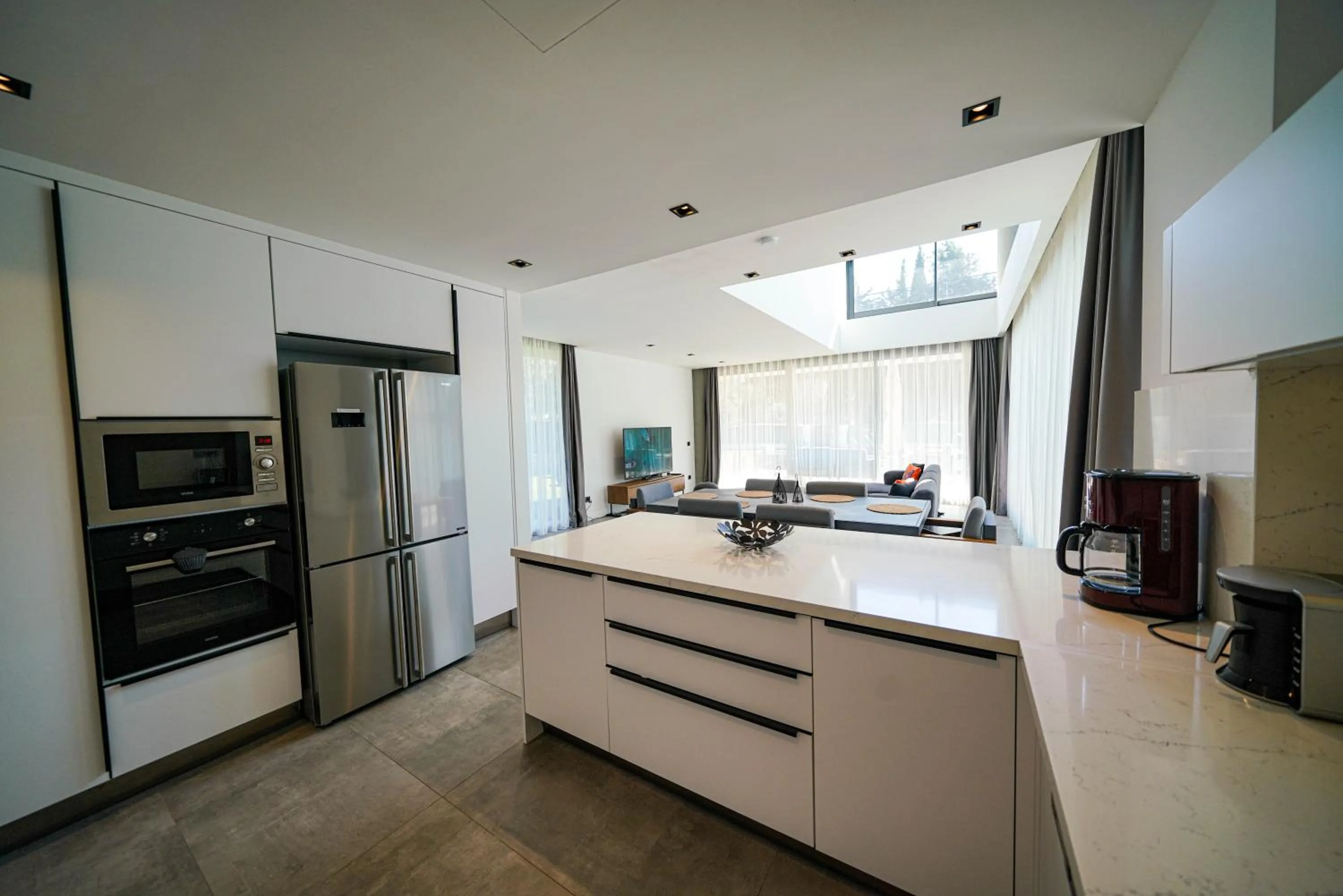 Kitchen or kitchenette in The Ni Villas Akyarlar - Bodrum