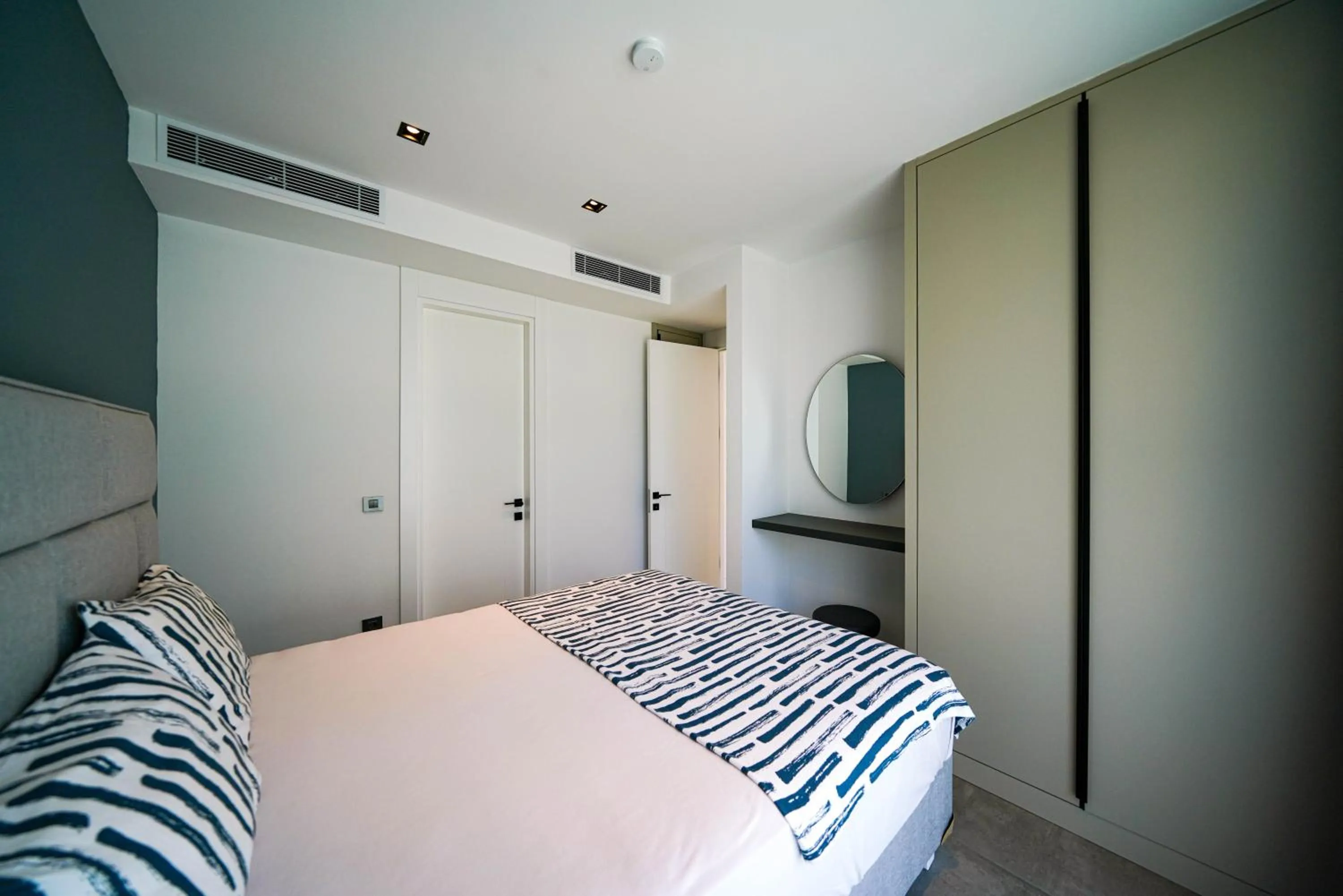 Bed in The Ni Villas Akyarlar - Bodrum