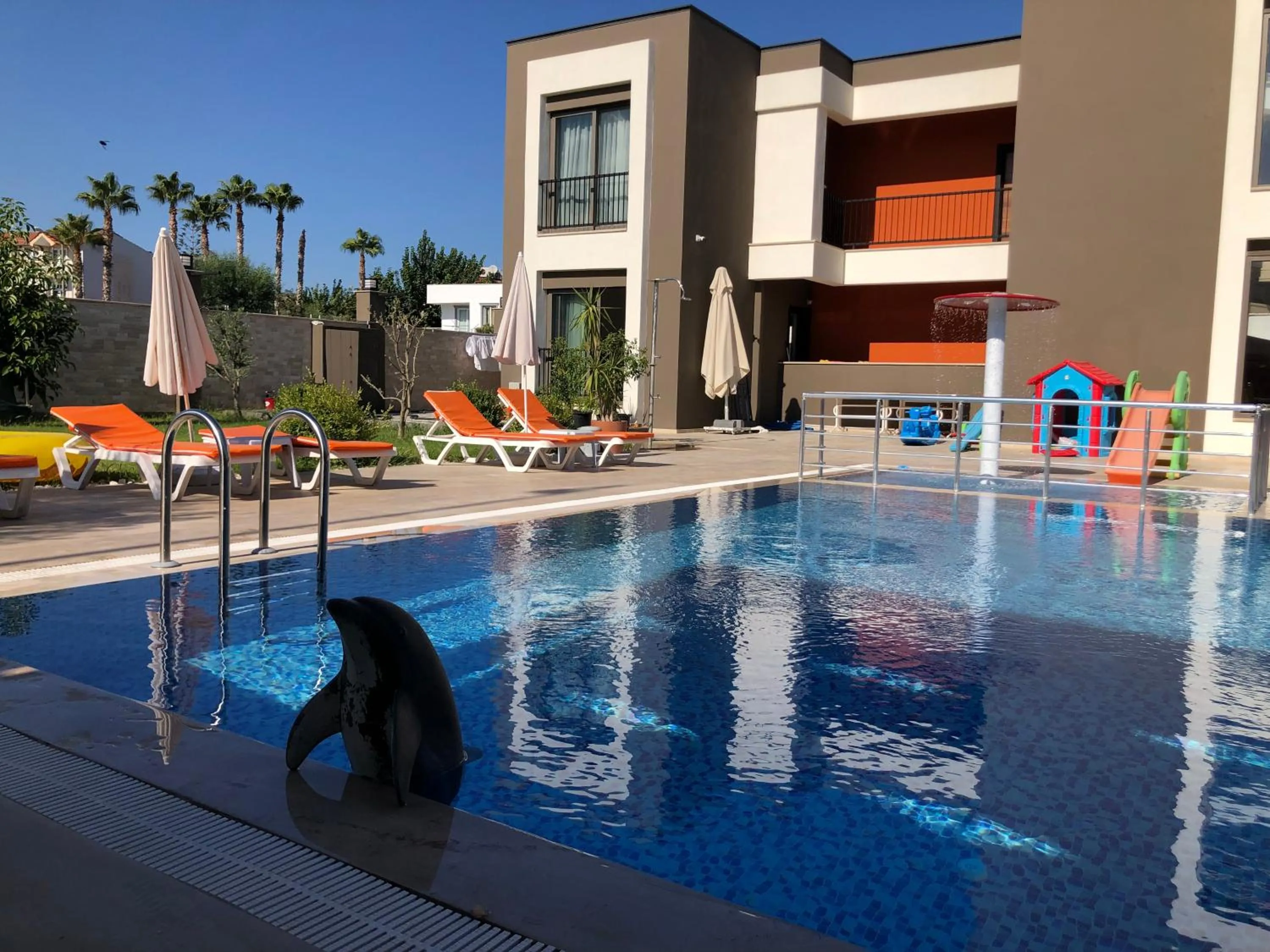 Pool view in Eva Apart Kemer