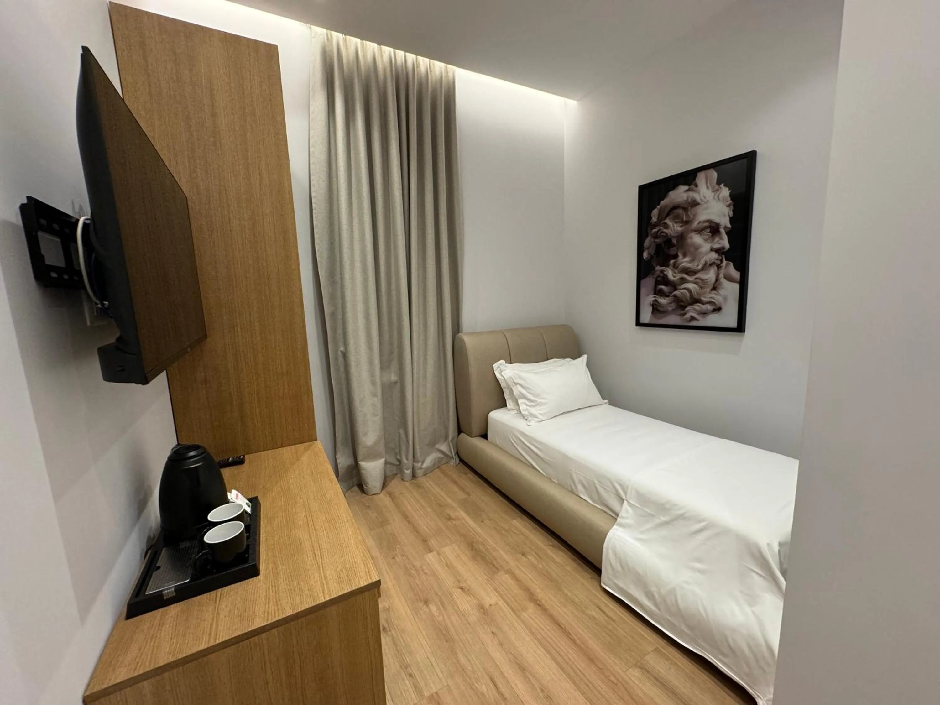 Bed in Hotel Vila Zeus