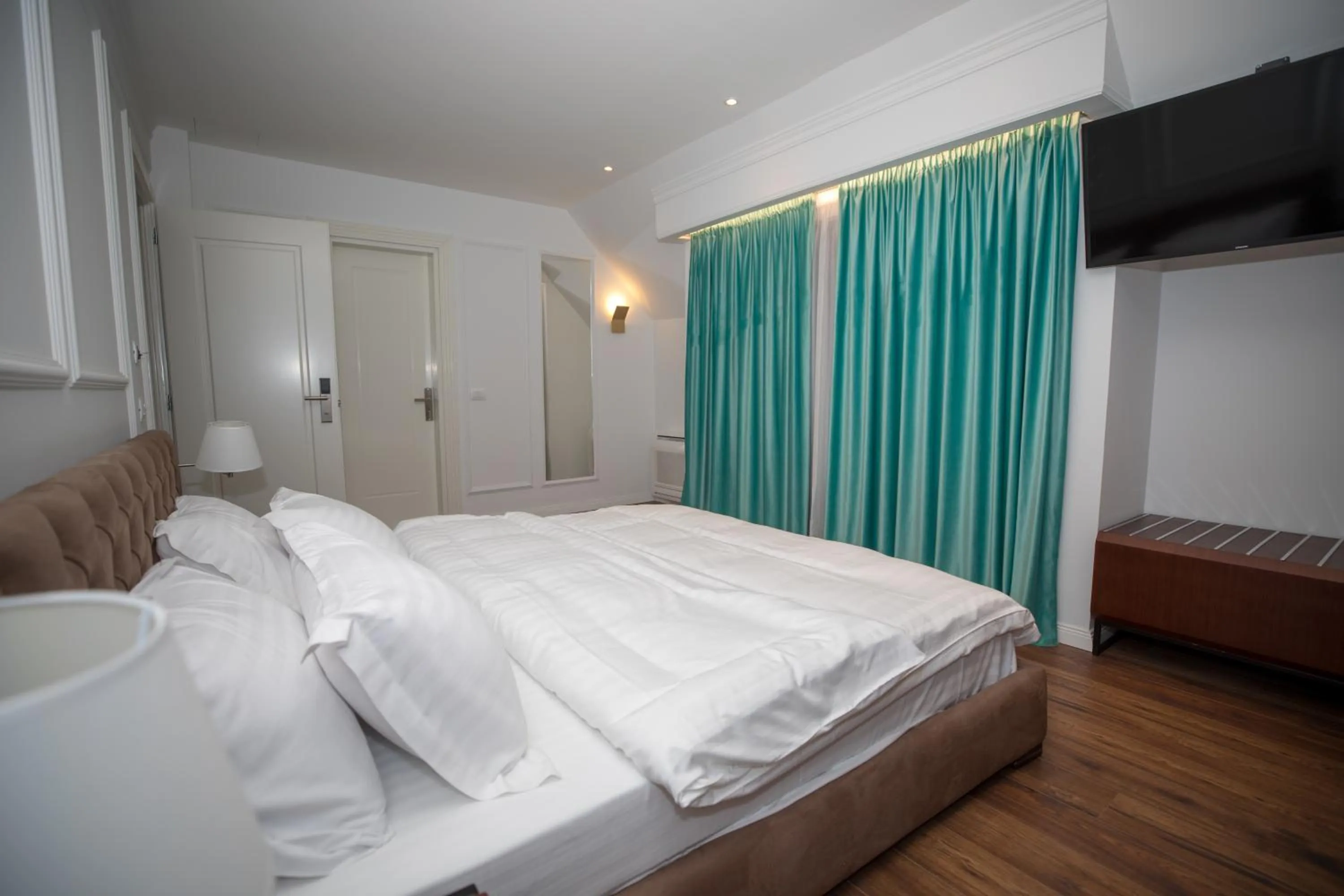 Bed in Hotel Vila Zeus