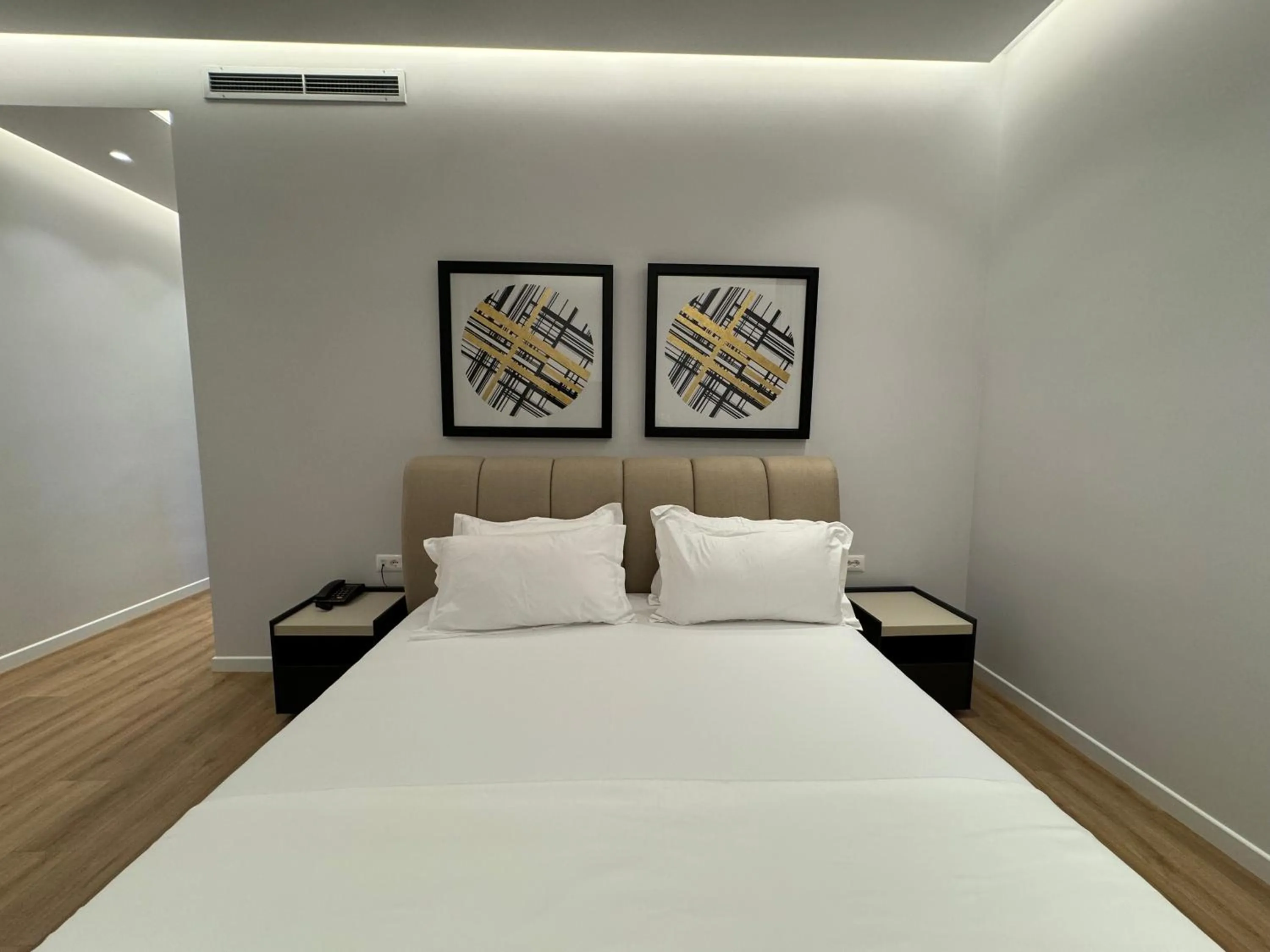 Bed in Hotel Vila Zeus