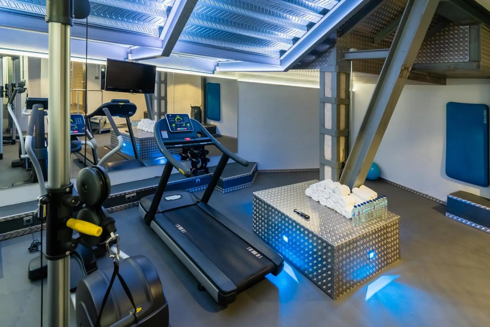 Fitness centre/facilities in Hotel Selu