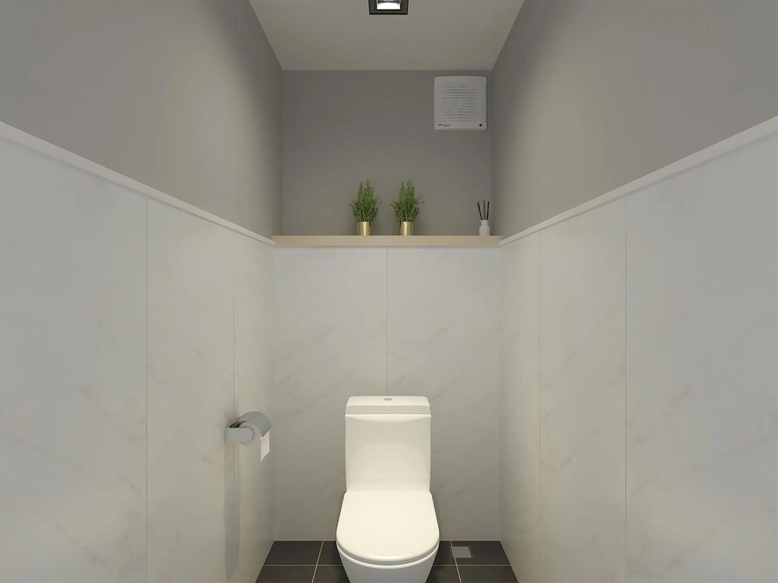 Toilet in Signel Poshtel, the Rare Gem of North Borneo