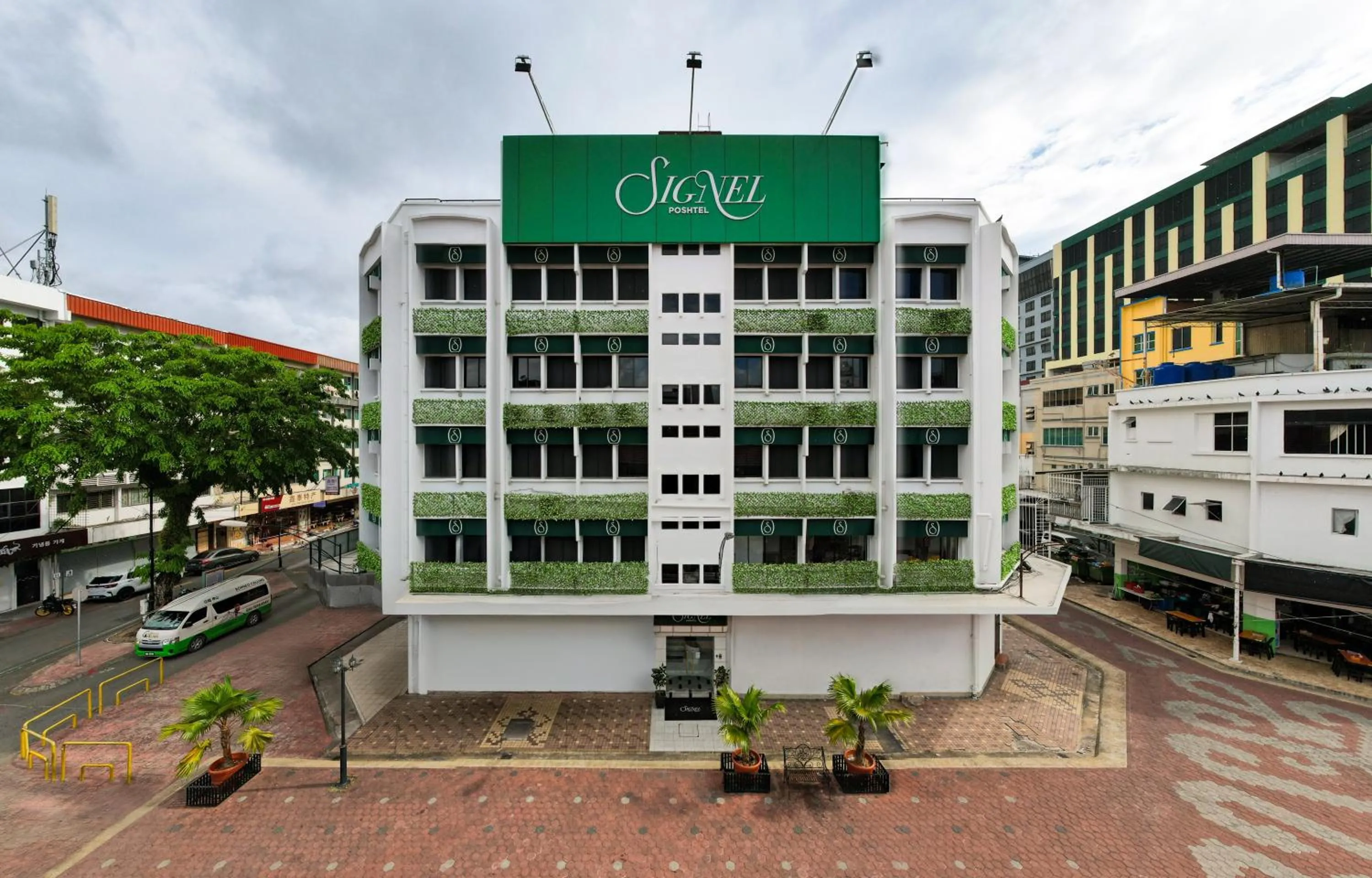 Property building in Signel Poshtel, the Rare Gem of North Borneo
