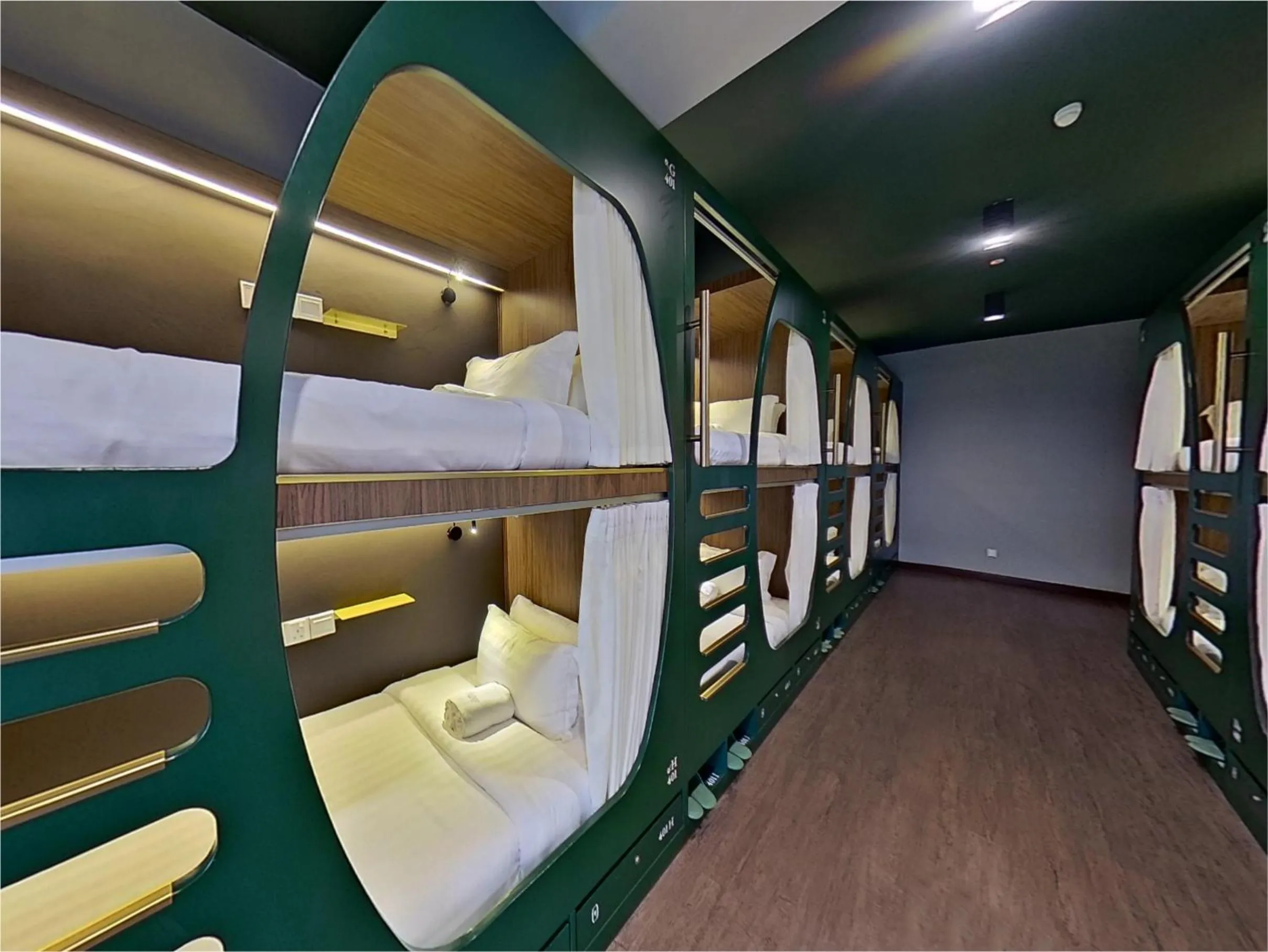 Bed in Signel Poshtel, the Rare Gem of North Borneo